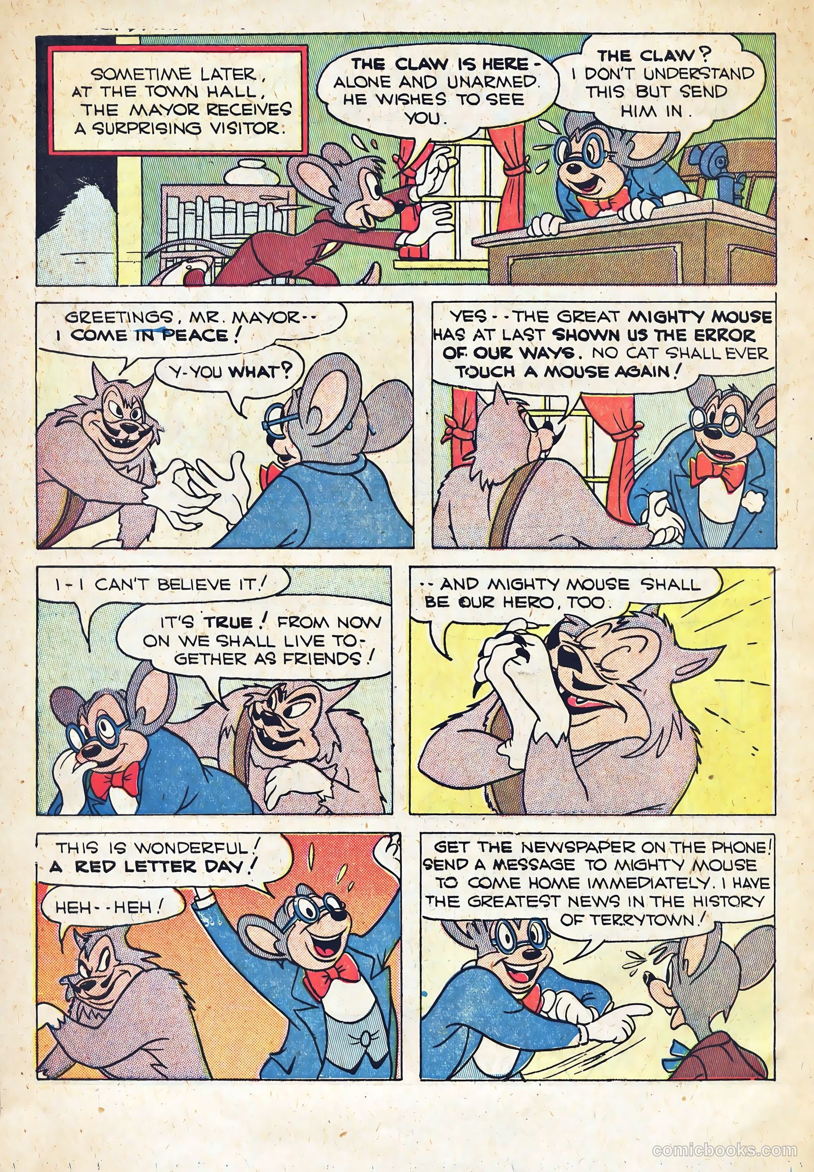 Paul Terry's Comics #85 (1951) — page 4 of 36