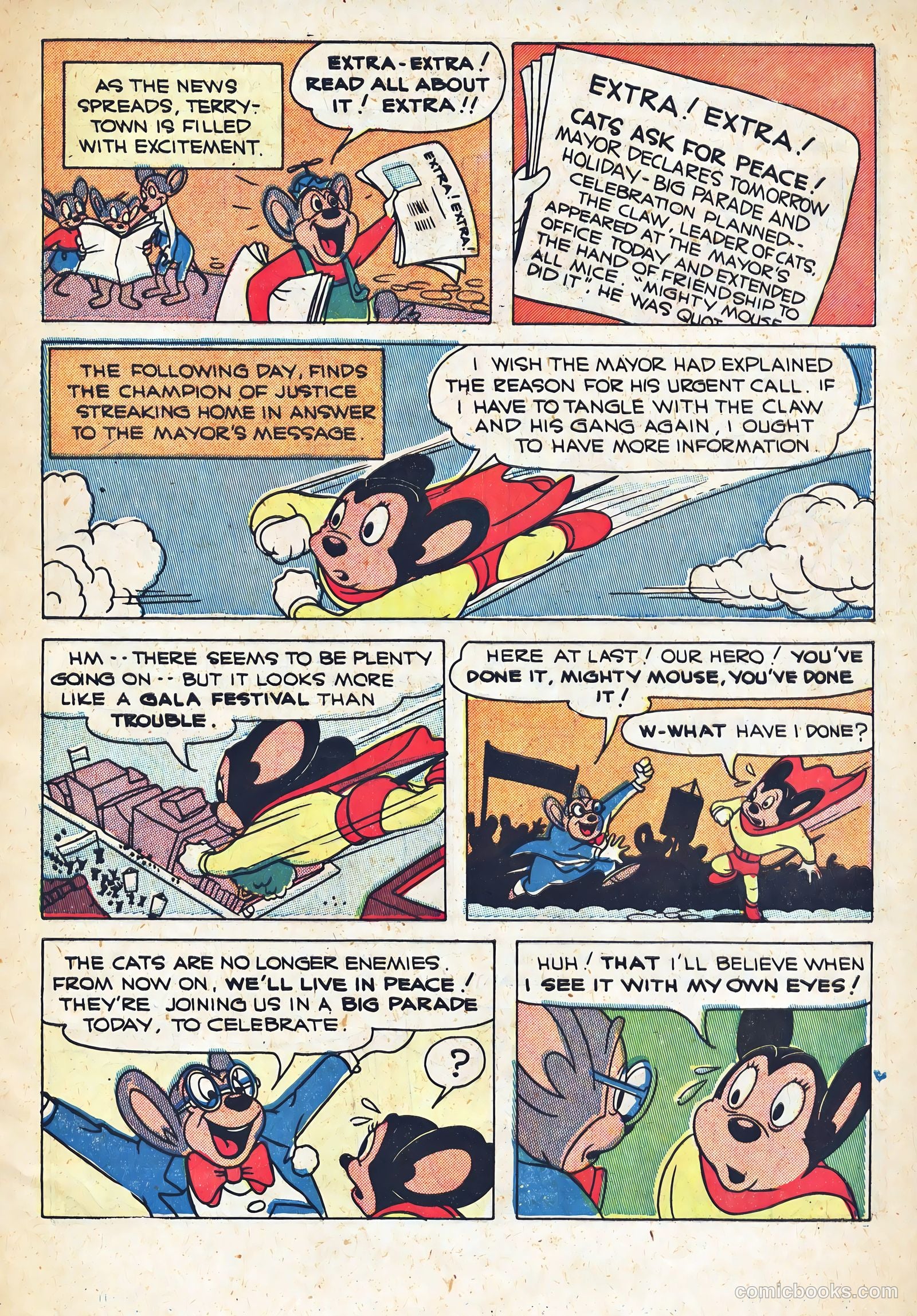 Paul Terry's Comics #85 (1951) — page 5 of 36