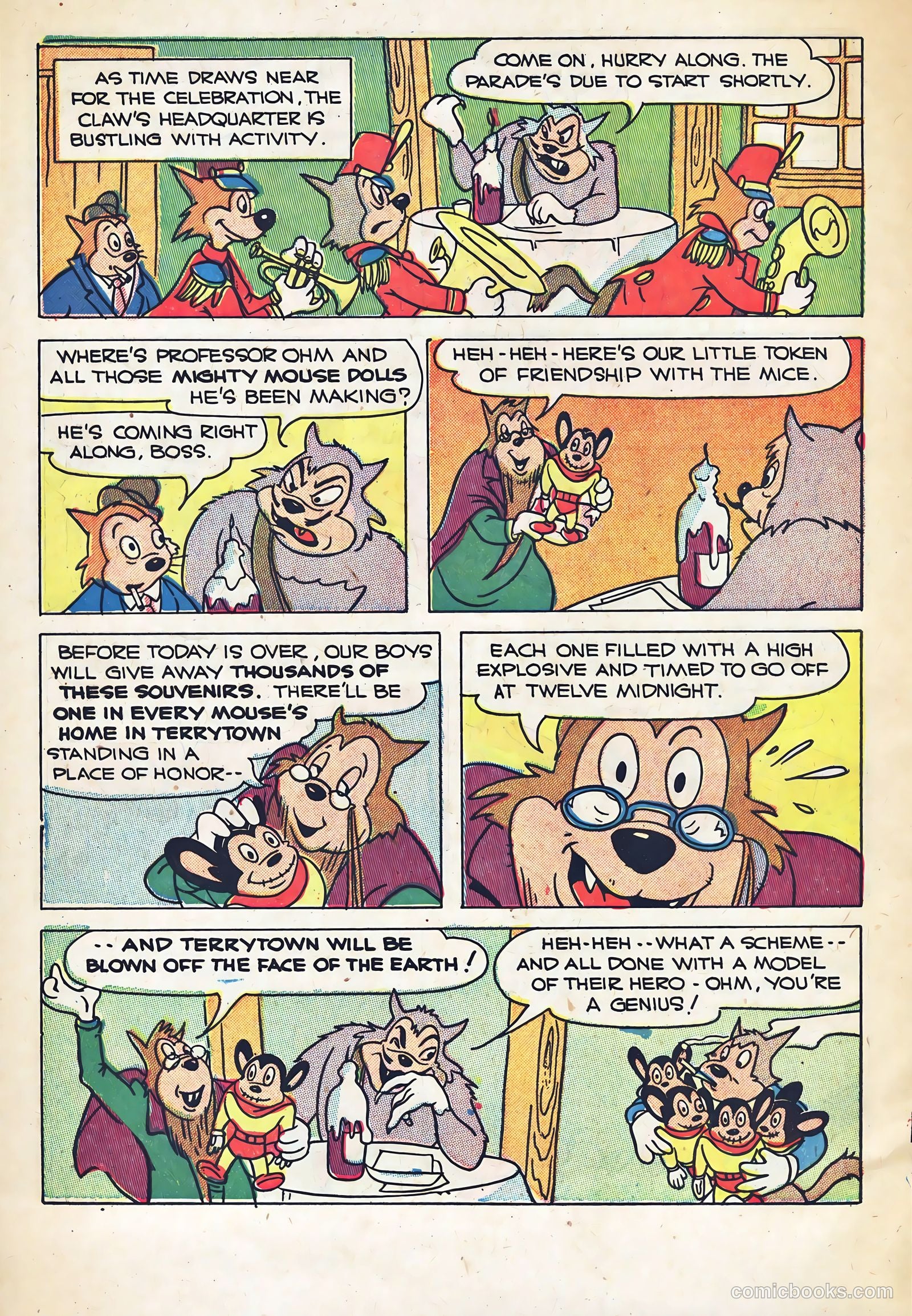 Paul Terry's Comics #85 (1951) — page 6 of 36