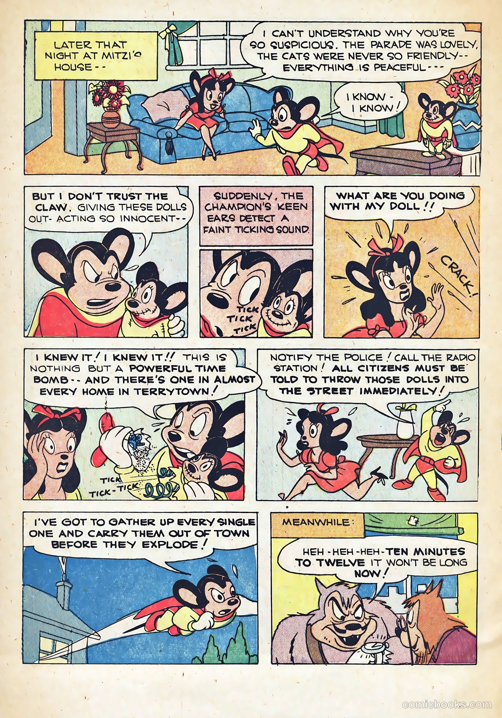 Paul Terry's Comics #85 (1951) — page 8 of 36