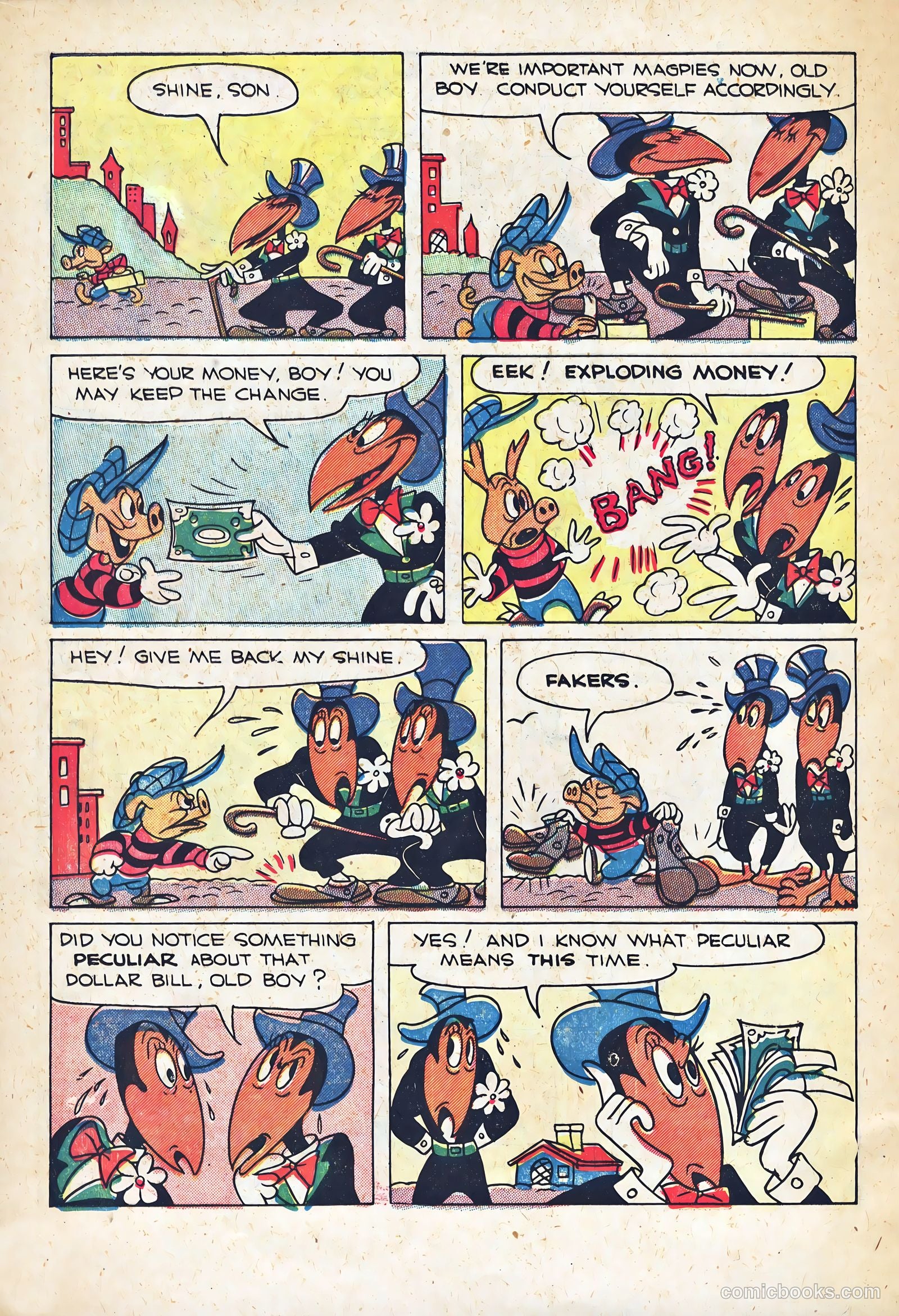Paul Terry's Comics #85 (1951) — page 16 of 36