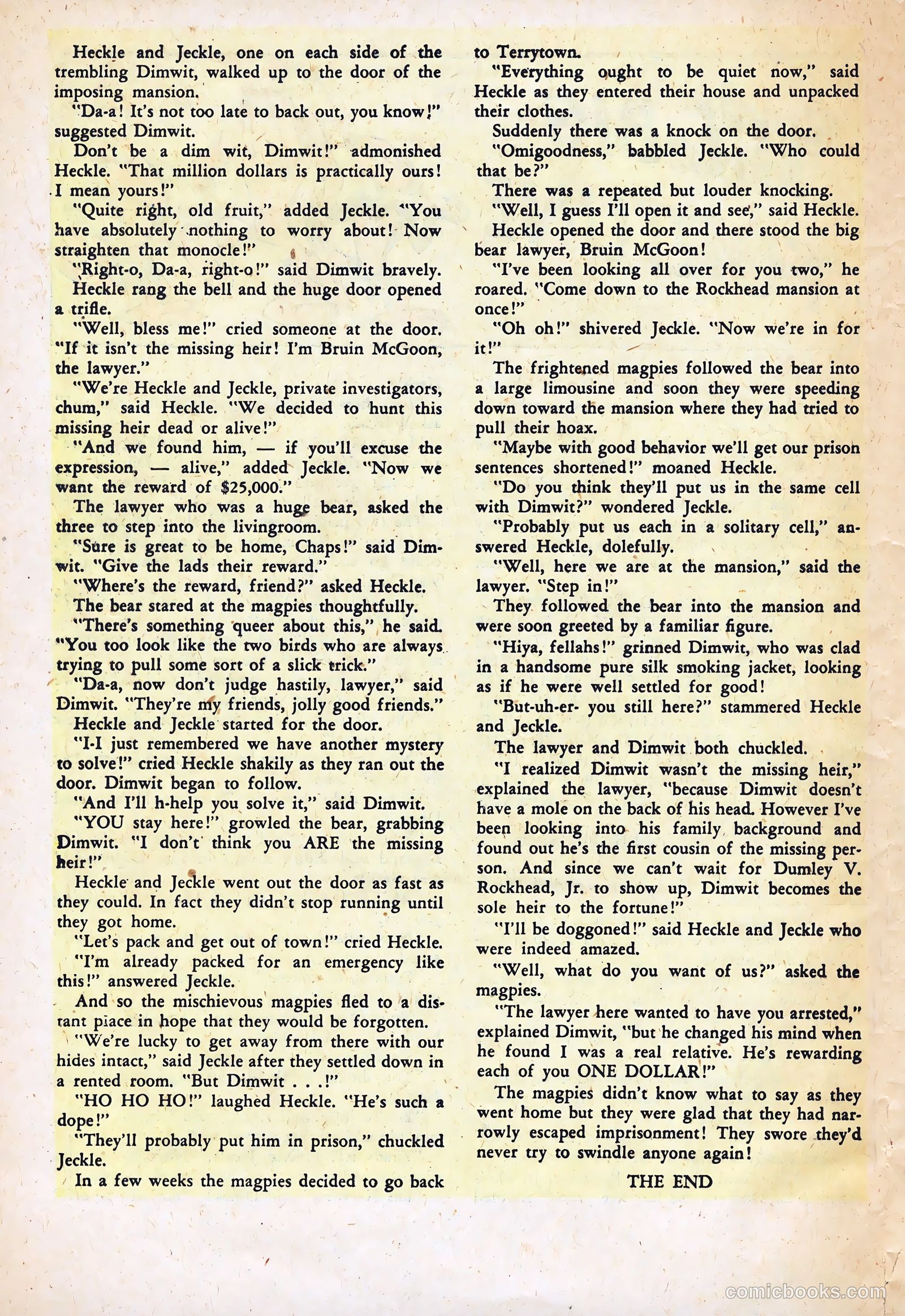 Paul Terry's Comics #85 (1951) — page 28 of 36
