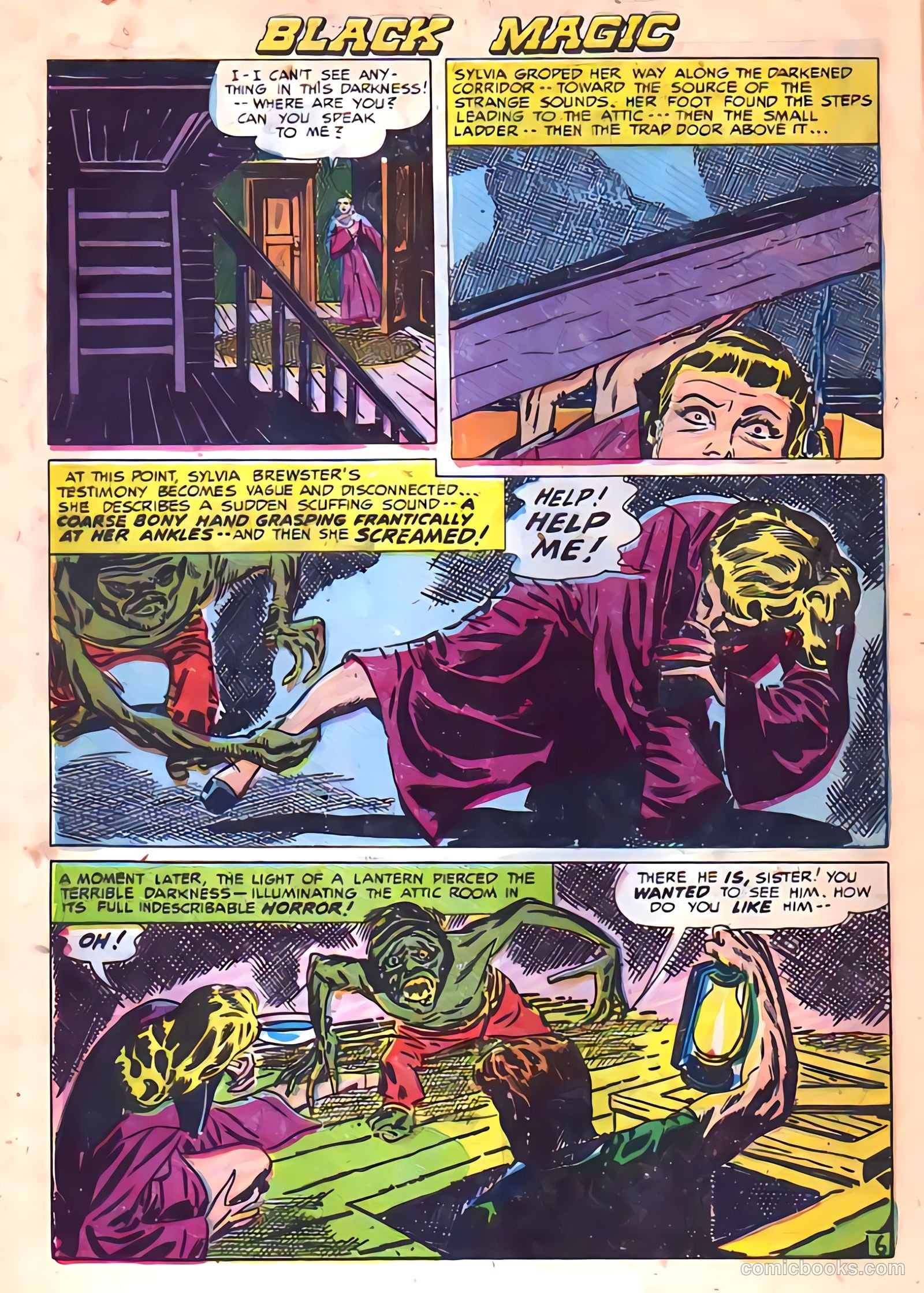 Black Magic #17 (1952) — page 8 of 44