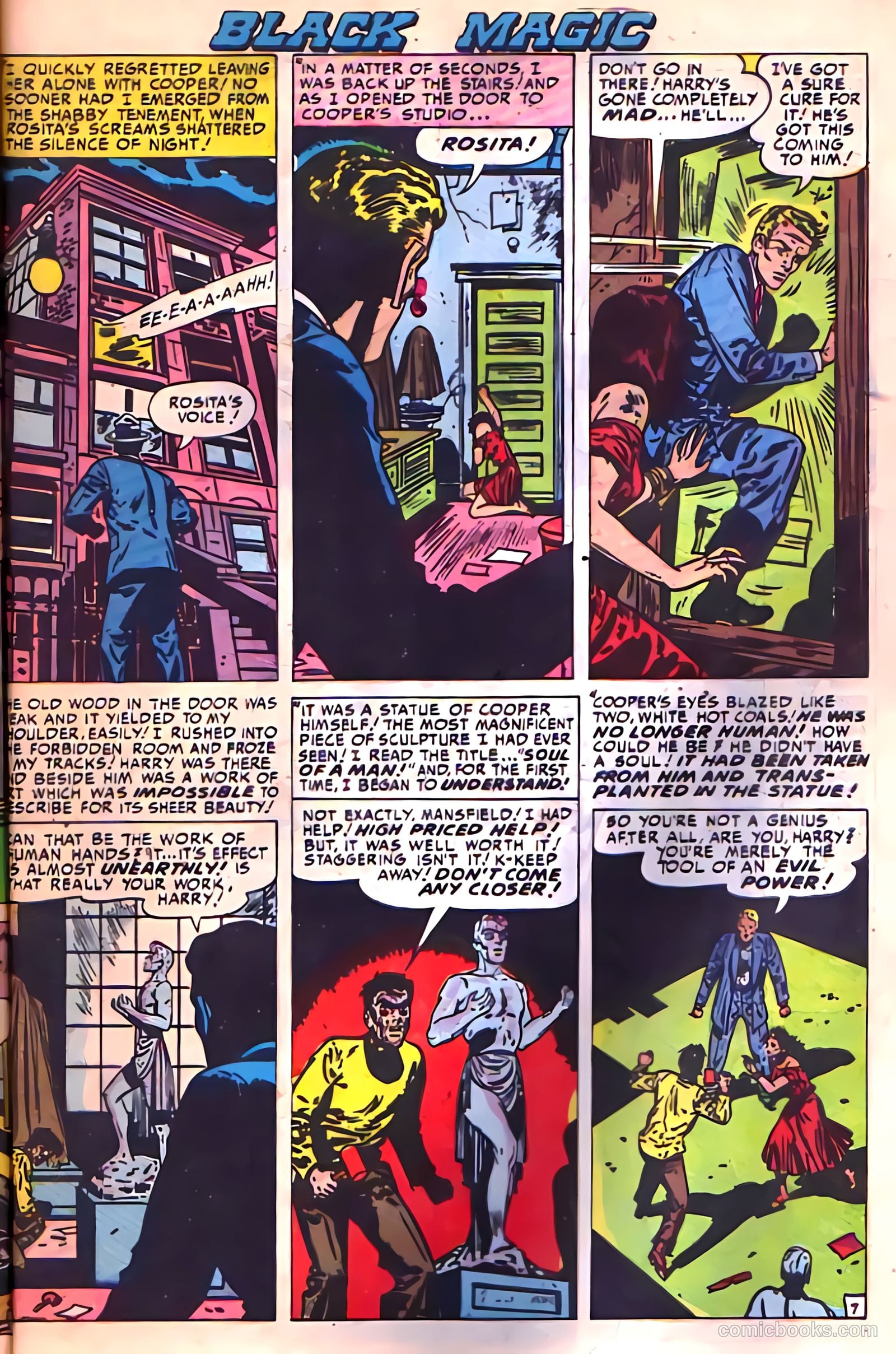 Black Magic #17 (1952) — page 33 of 44