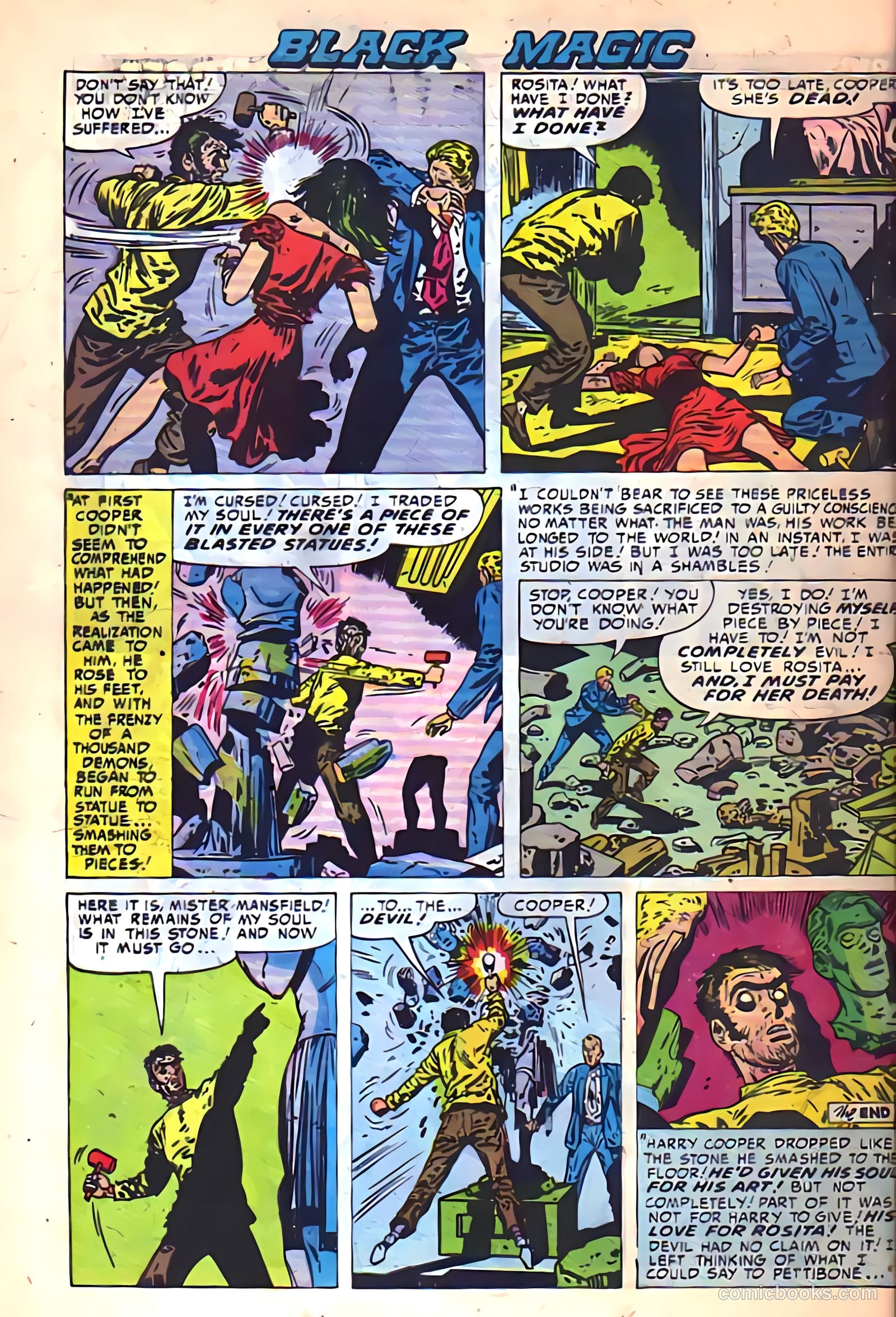 Black Magic #17 (1952) — page 34 of 44