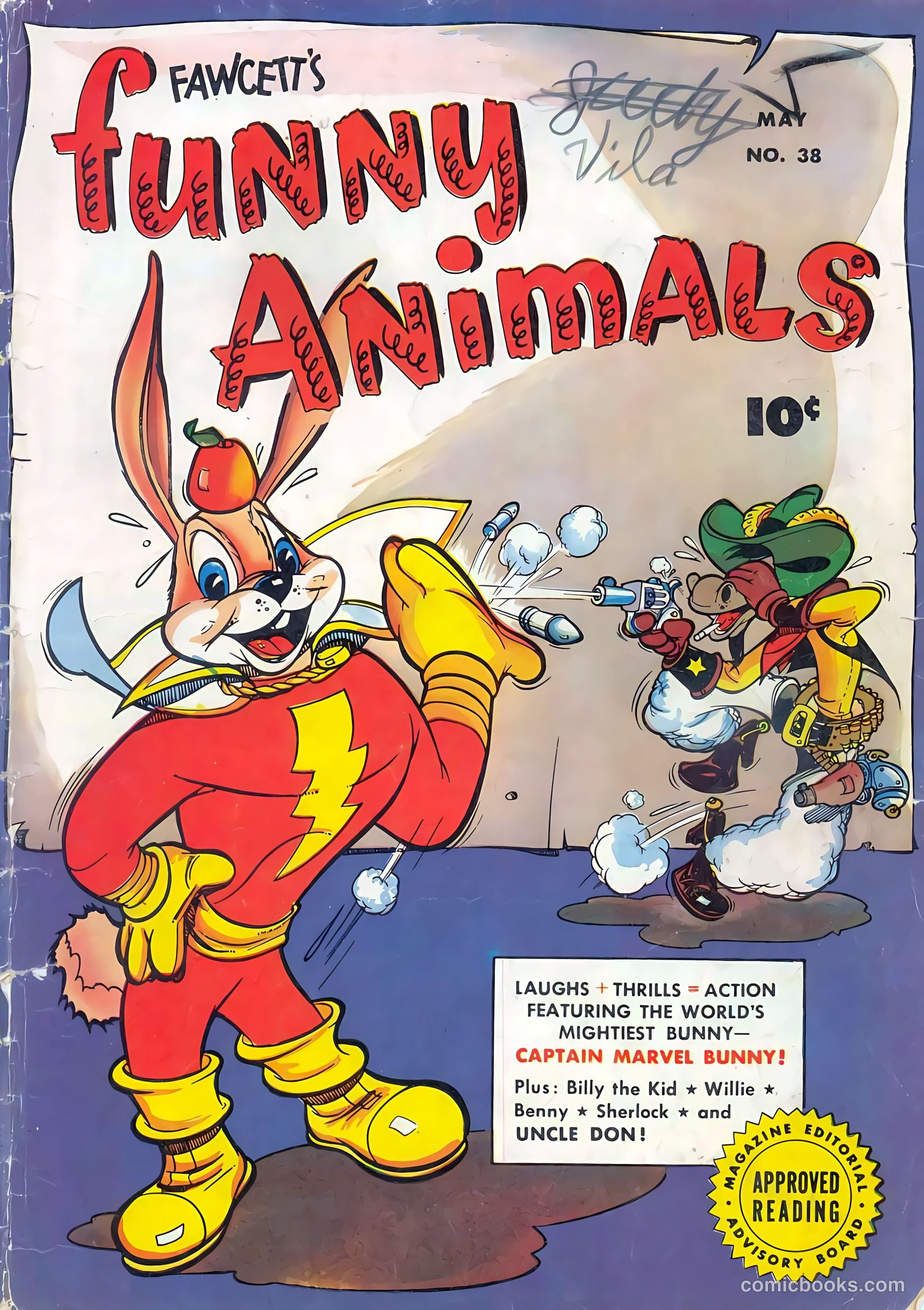 Fawcett's Funny Animals #38