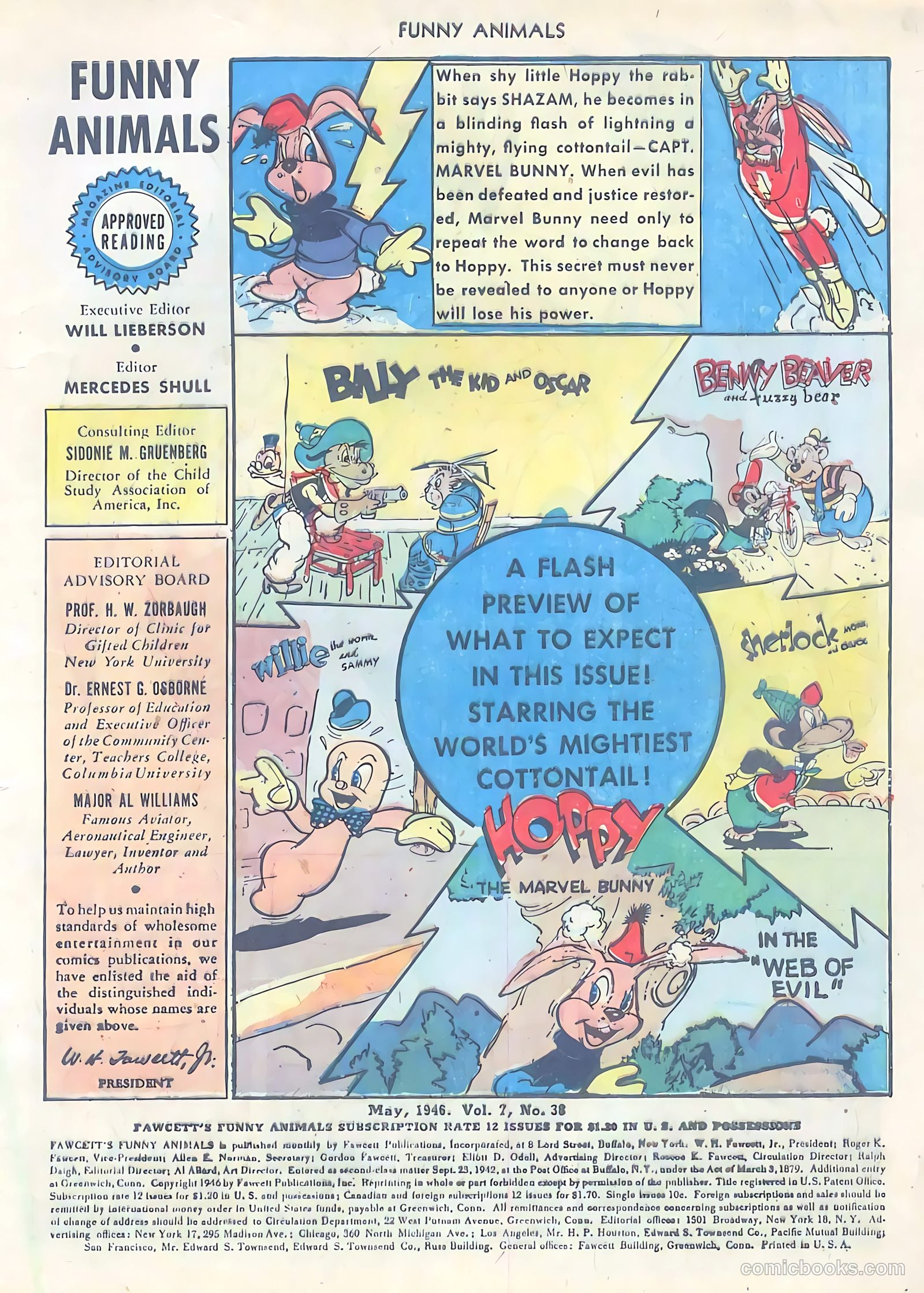 Fawcett's Funny Animals #38 (1946) — page 3 of 52