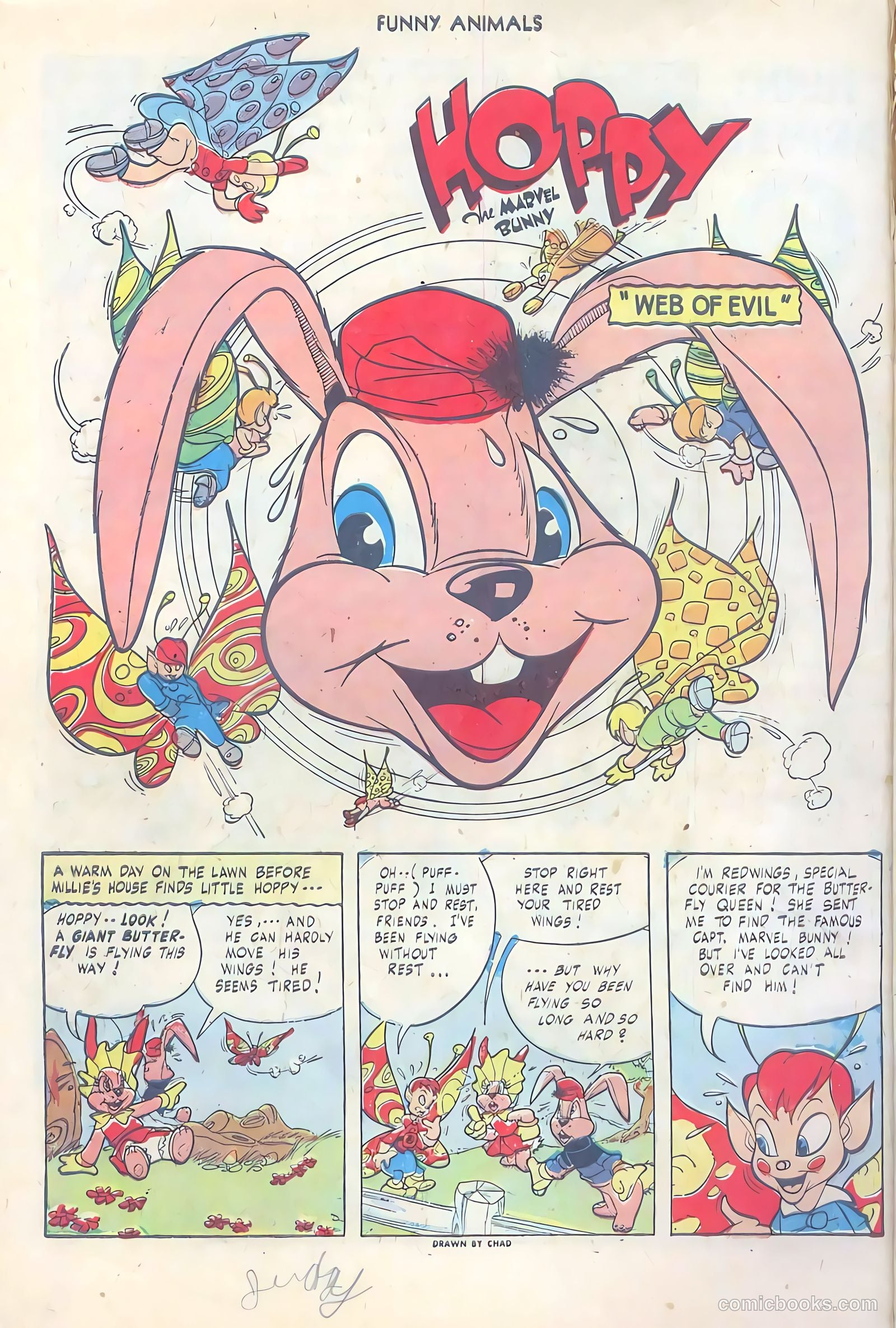 Fawcett's Funny Animals #38 (1946) — page 4 of 52
