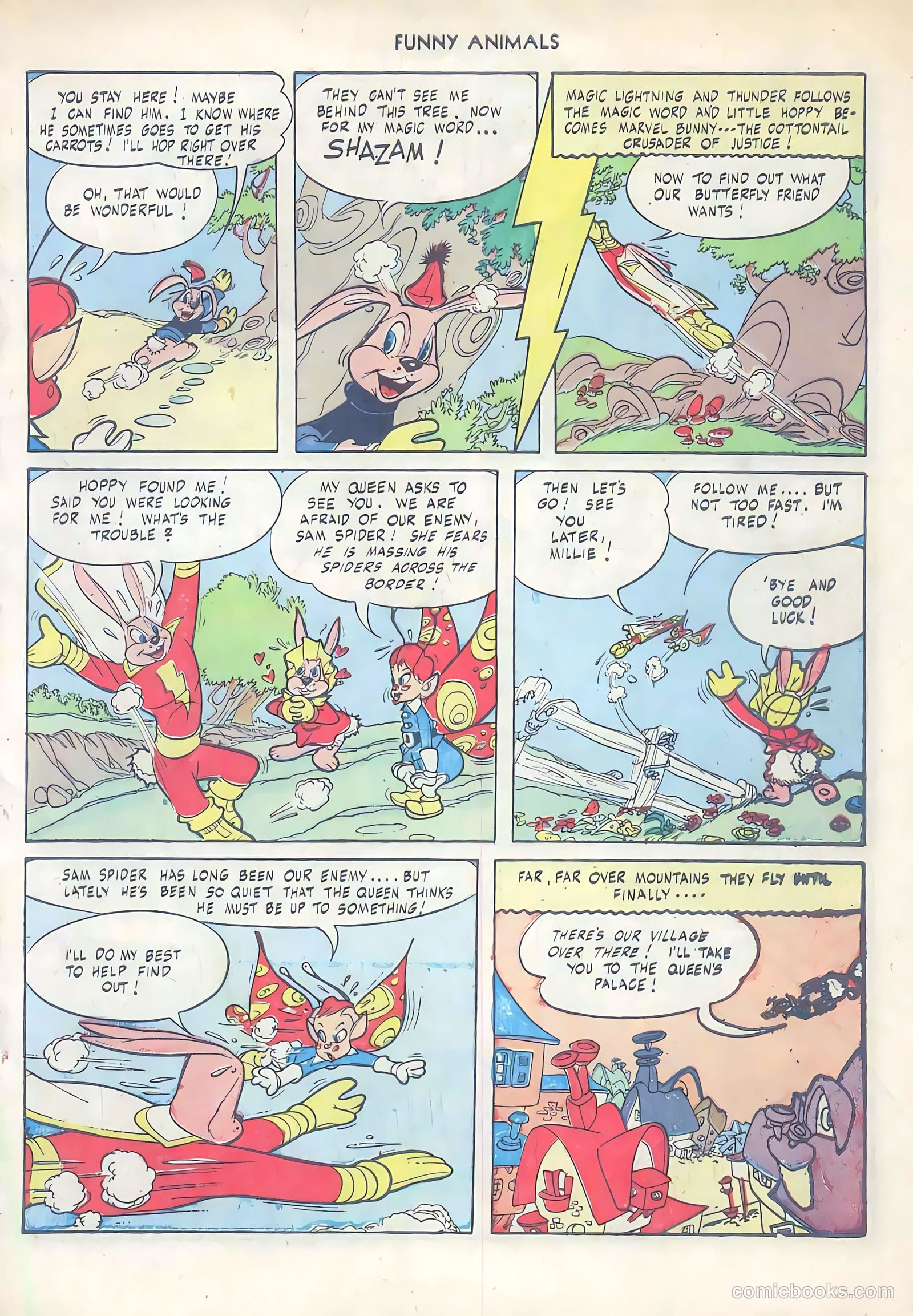 Fawcett's Funny Animals #38 (1946) — page 5 of 52