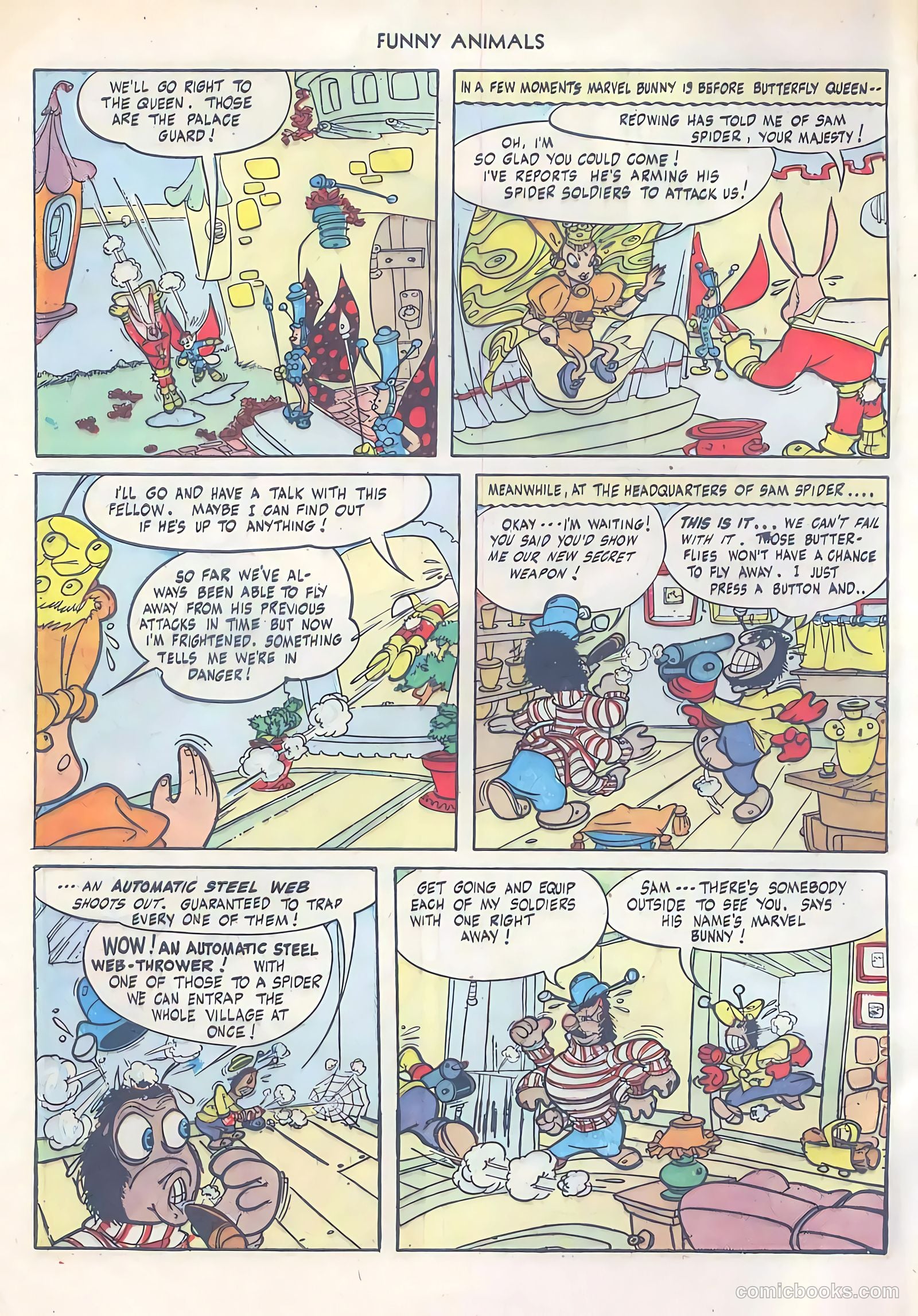 Fawcett's Funny Animals #38 (1946) — page 6 of 52
