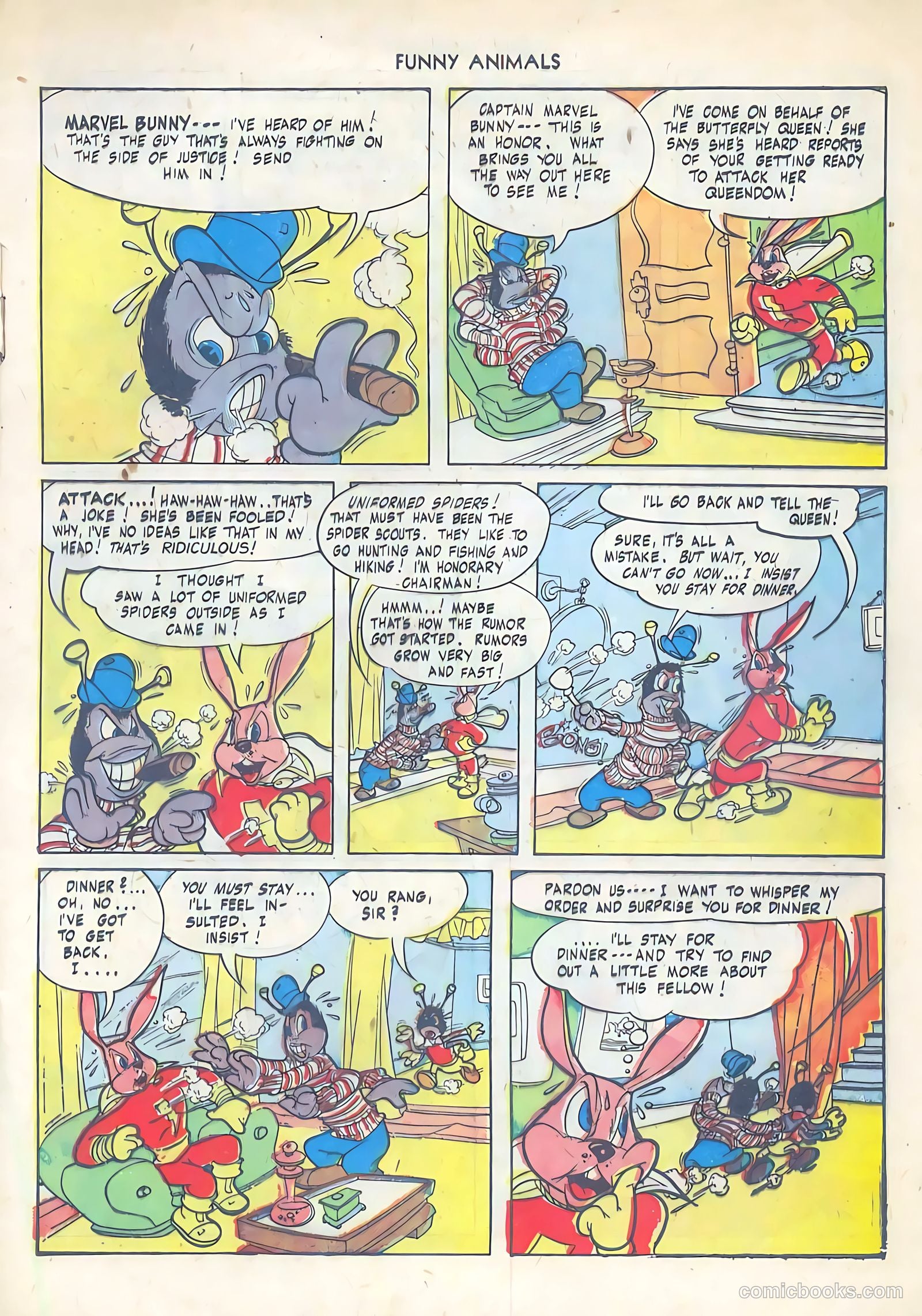 Fawcett's Funny Animals #38 (1946) — page 7 of 52