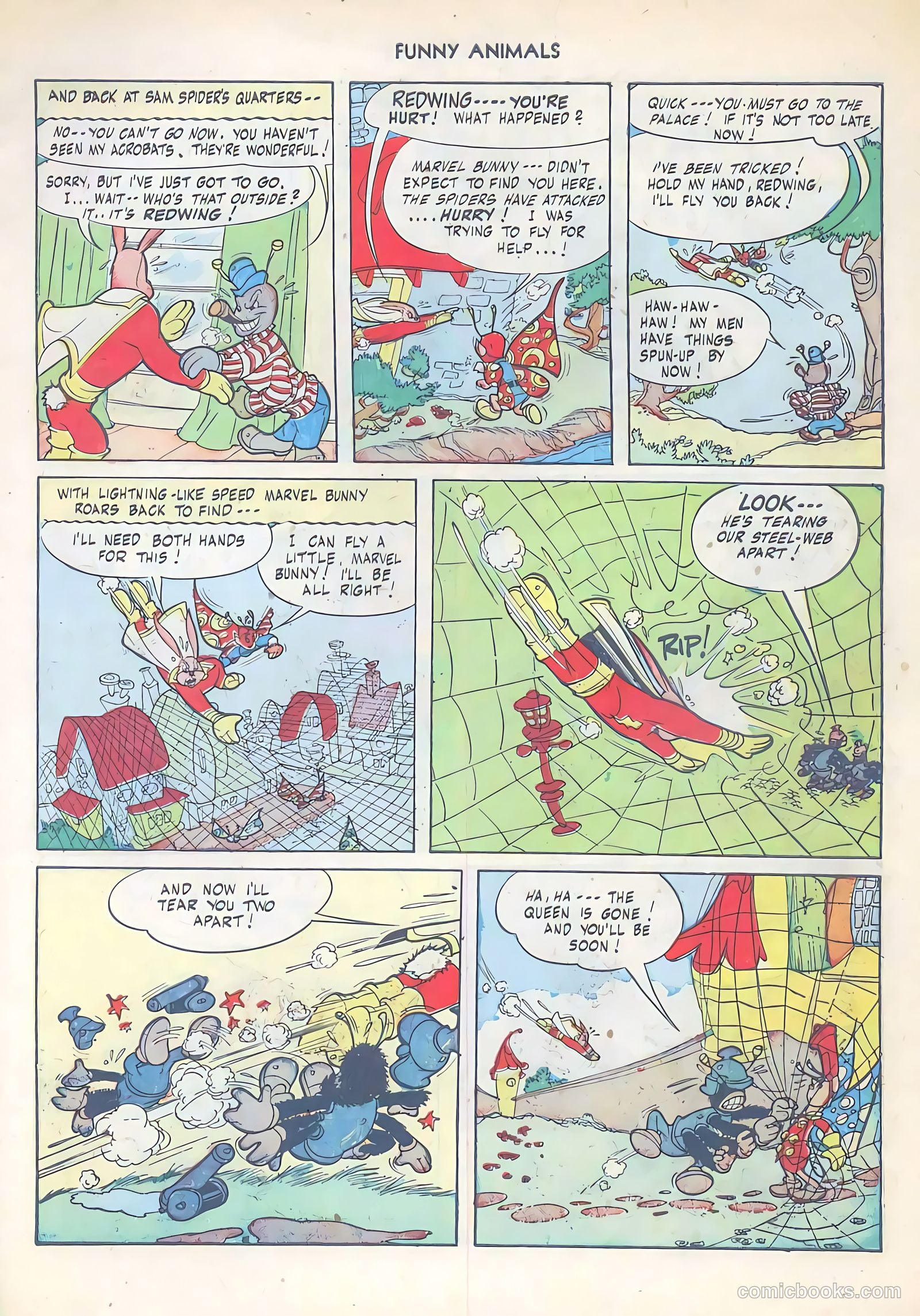 Fawcett's Funny Animals #38 (1946) — page 9 of 52