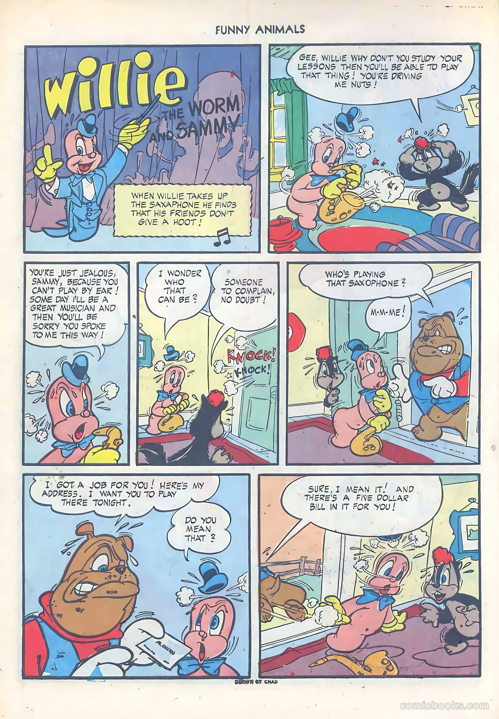Fawcett's Funny Animals #38 (1946) — page 14 of 52