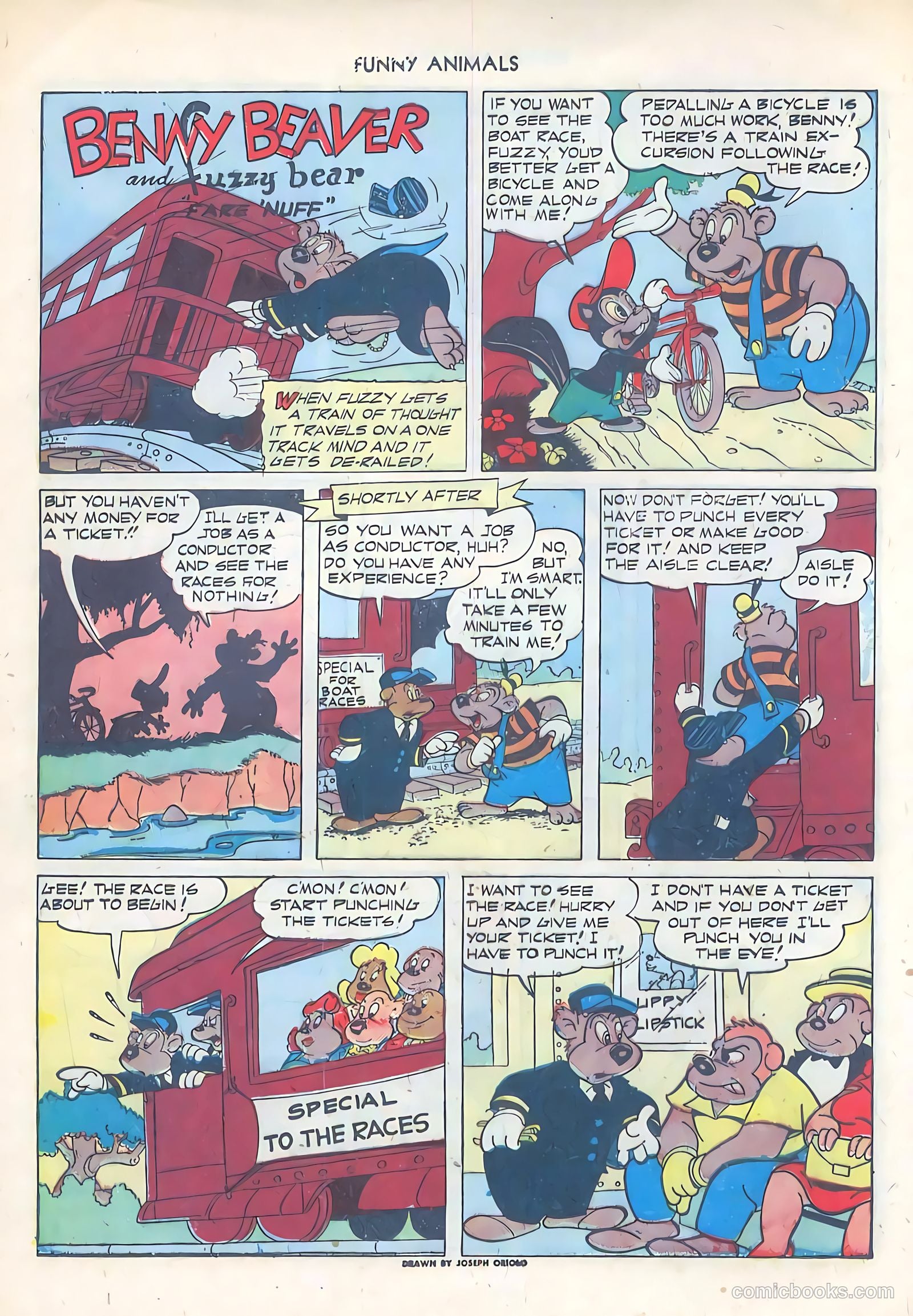Fawcett's Funny Animals #38 (1946) — page 16 of 52