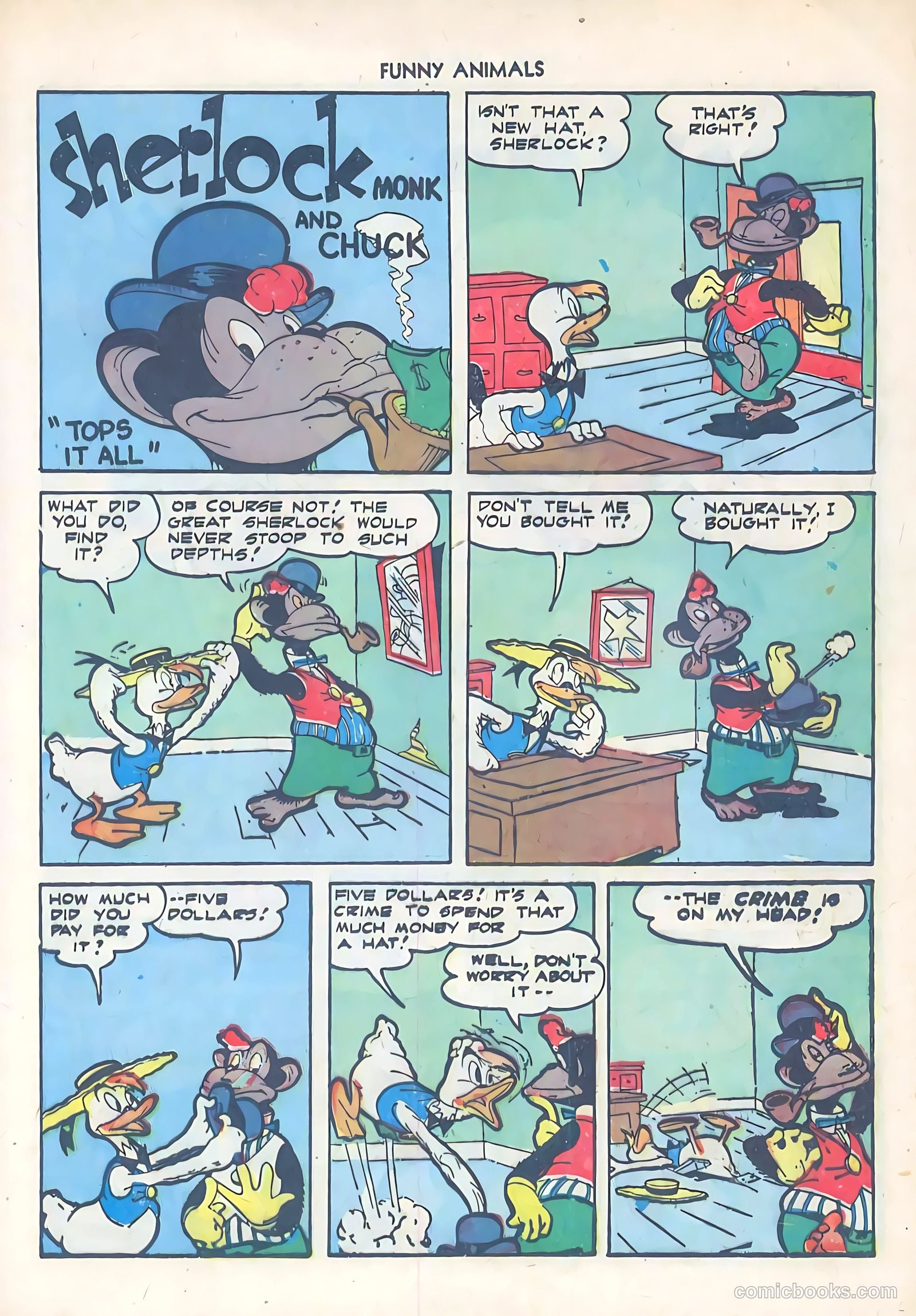 Fawcett's Funny Animals #38 (1946) — page 19 of 52