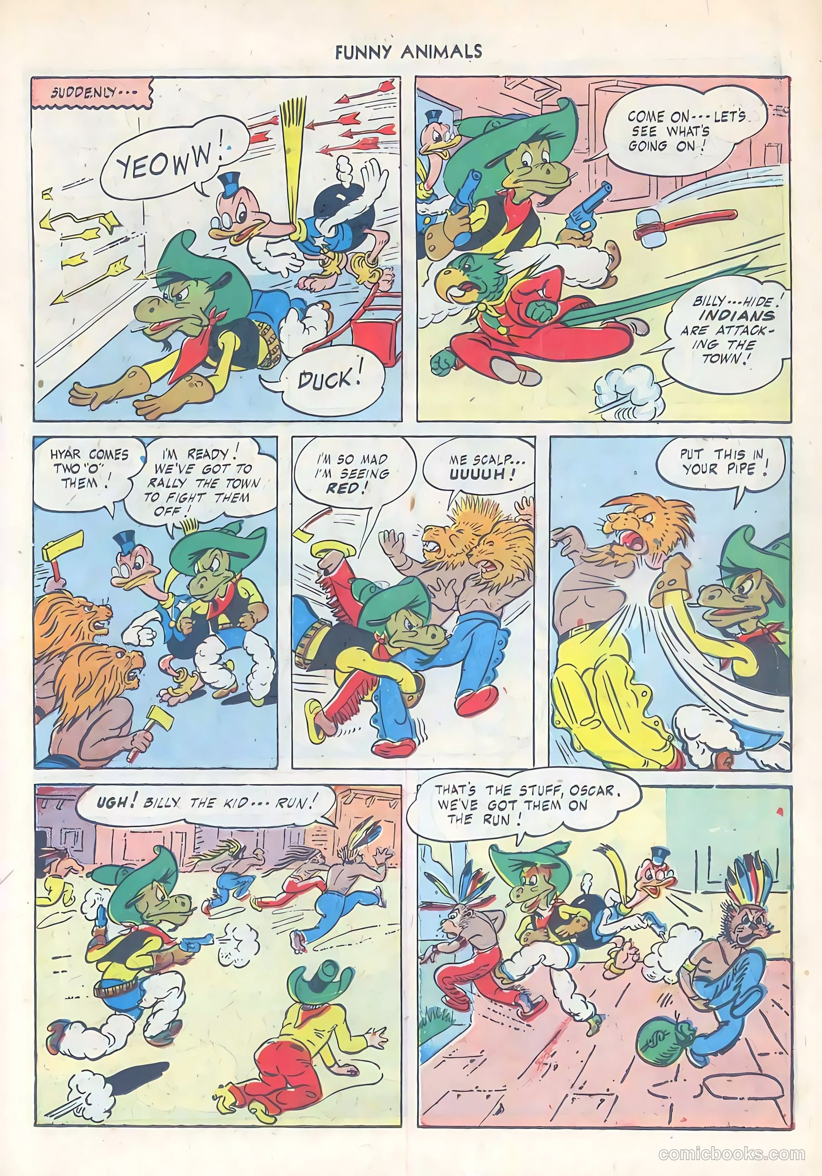 Fawcett's Funny Animals #38 (1946) — page 21 of 52
