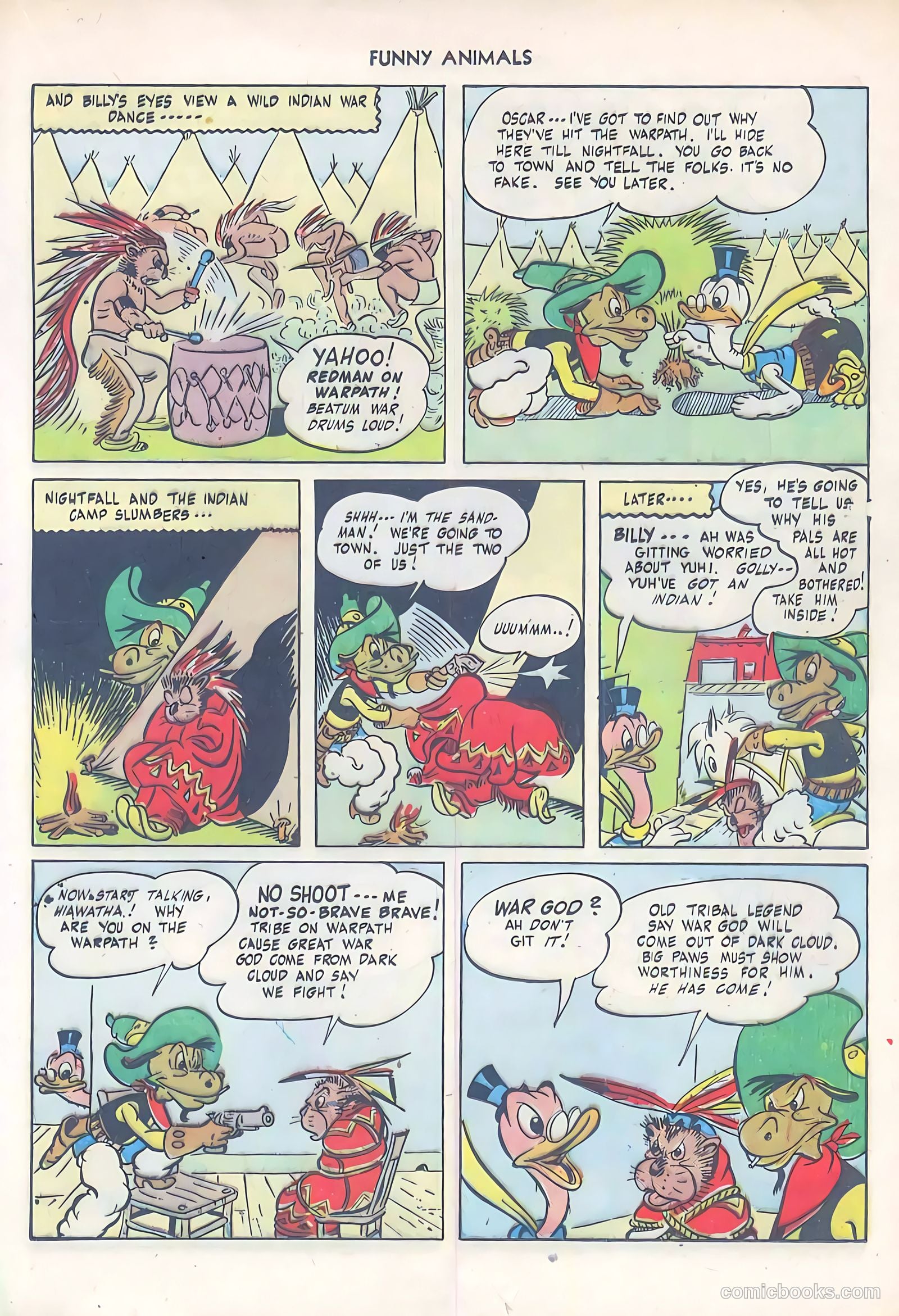 Fawcett's Funny Animals #38 (1946) — page 23 of 52