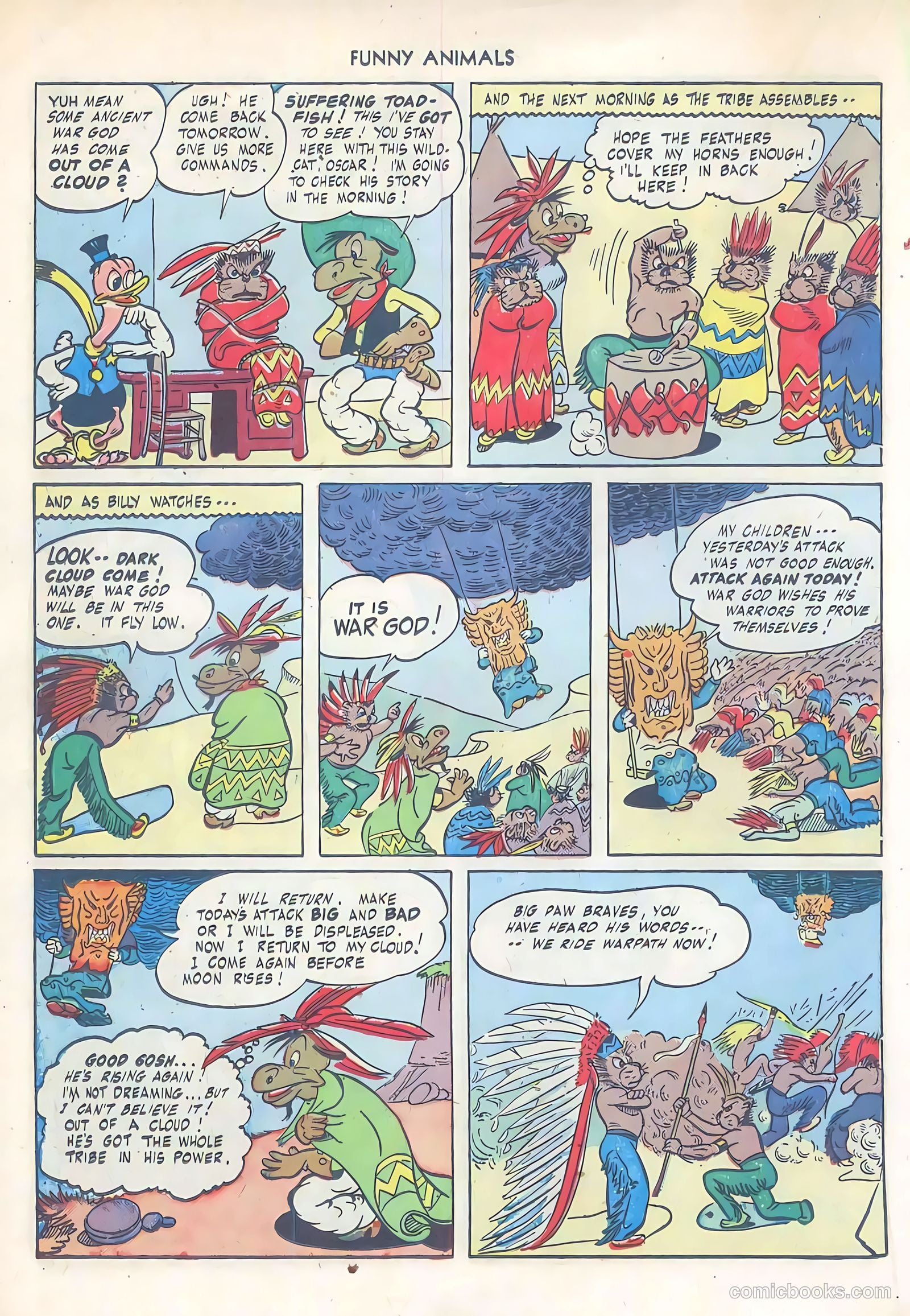 Fawcett's Funny Animals #38 (1946) — page 24 of 52