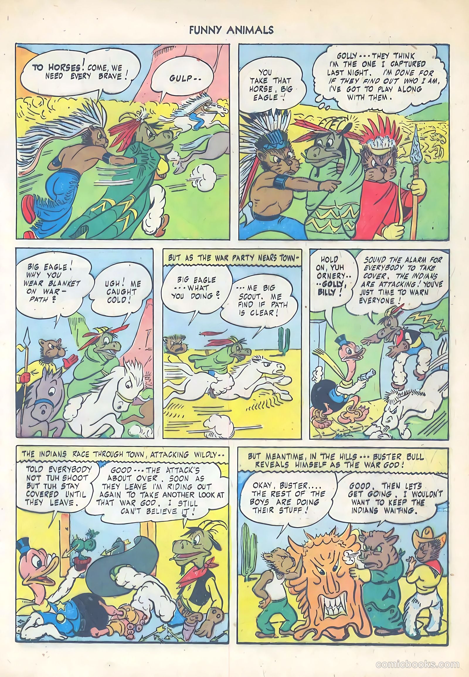 Fawcett's Funny Animals #38 (1946) — page 25 of 52
