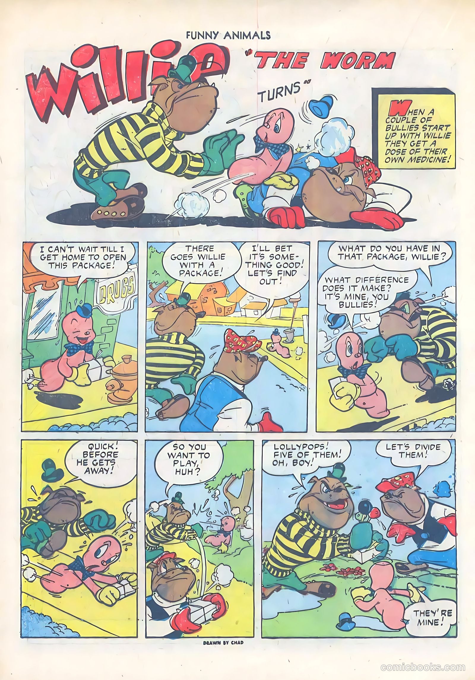 Fawcett's Funny Animals #38 (1946) — page 28 of 52