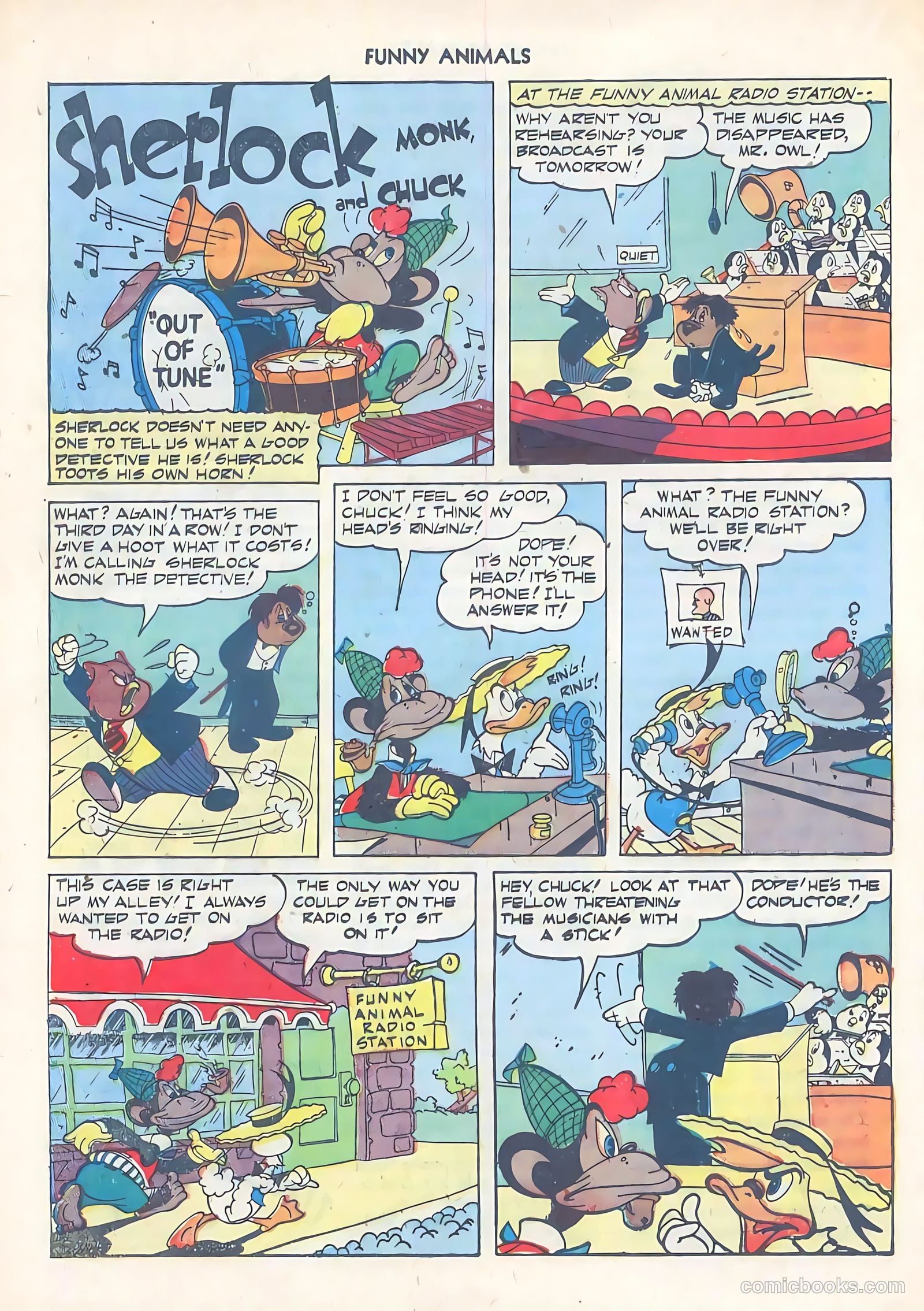 Fawcett's Funny Animals #38 (1946) — page 34 of 52