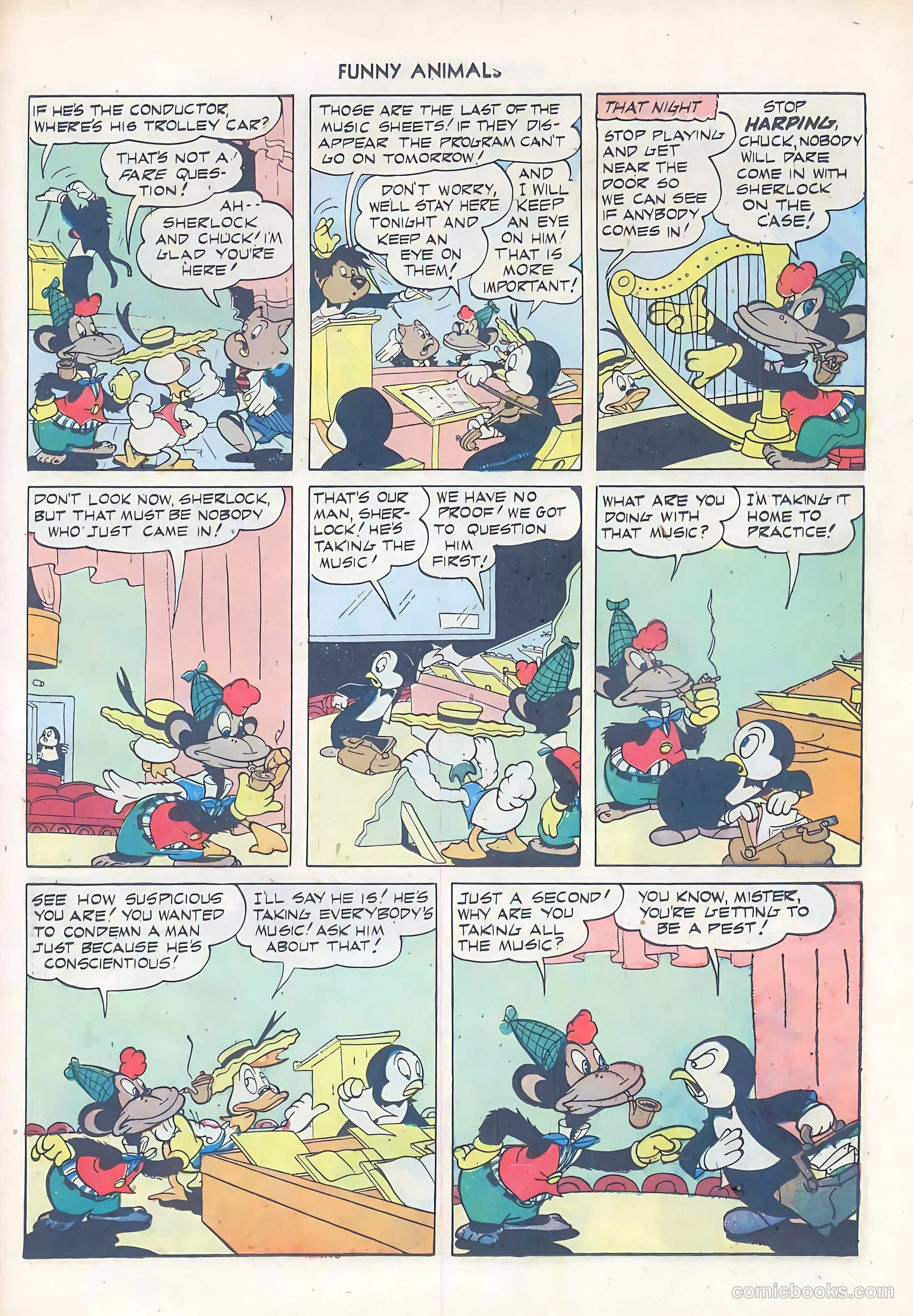 Fawcett's Funny Animals #38 (1946) — page 35 of 52