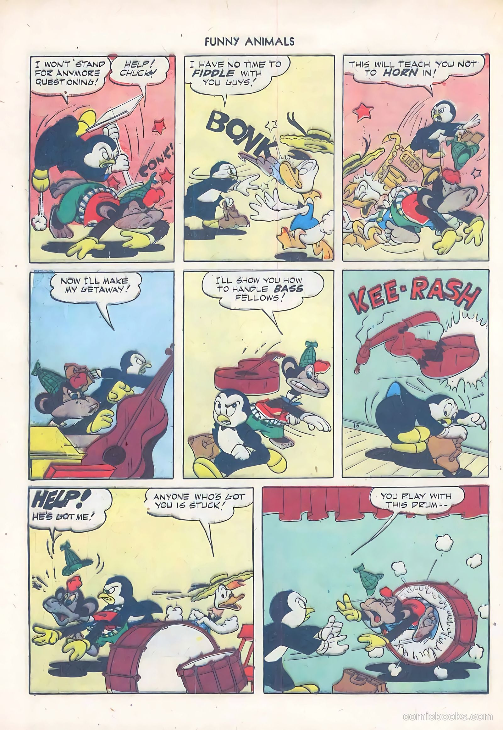 Fawcett's Funny Animals #38 (1946) — page 36 of 52