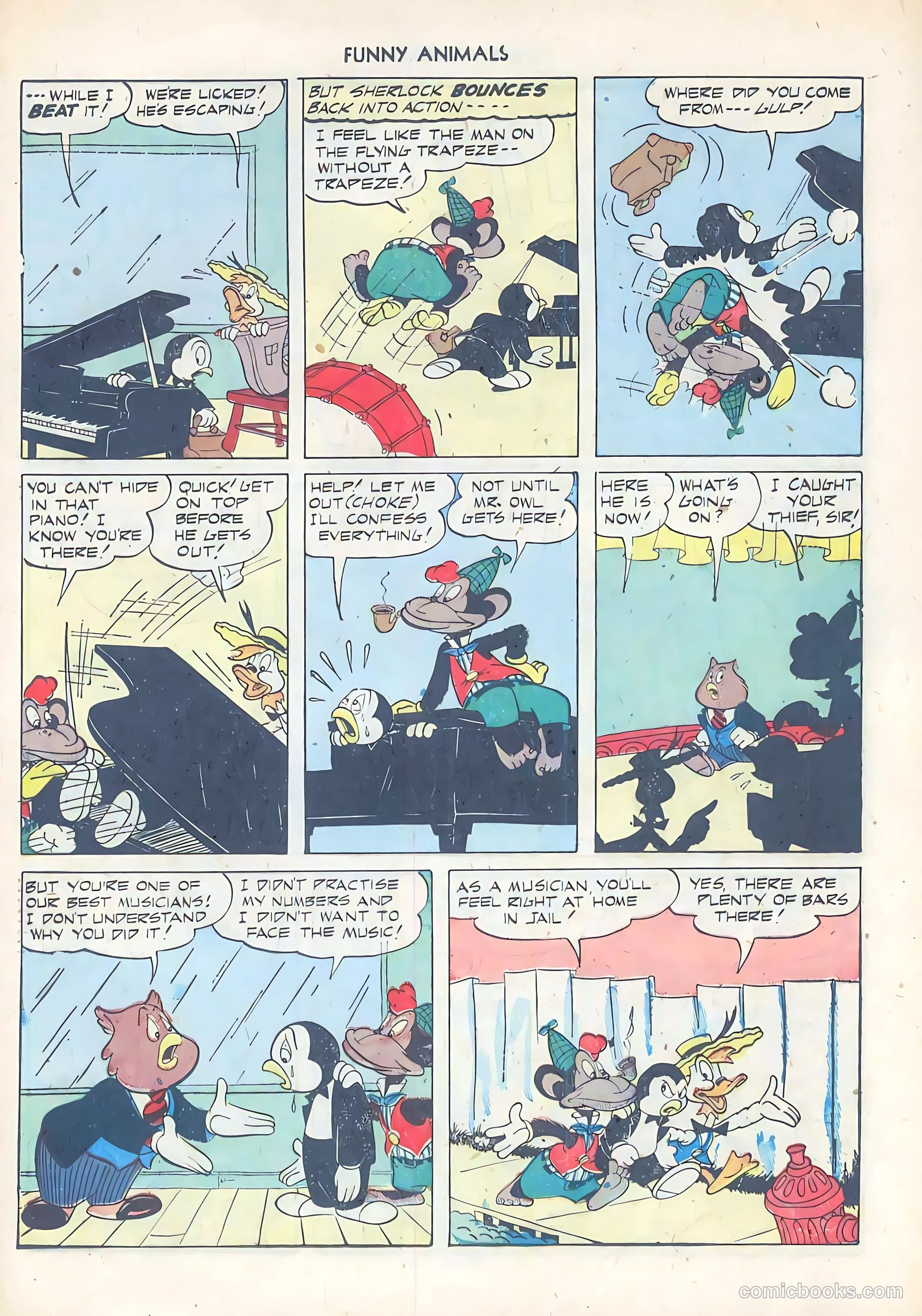 Fawcett's Funny Animals #38 (1946) — page 37 of 52