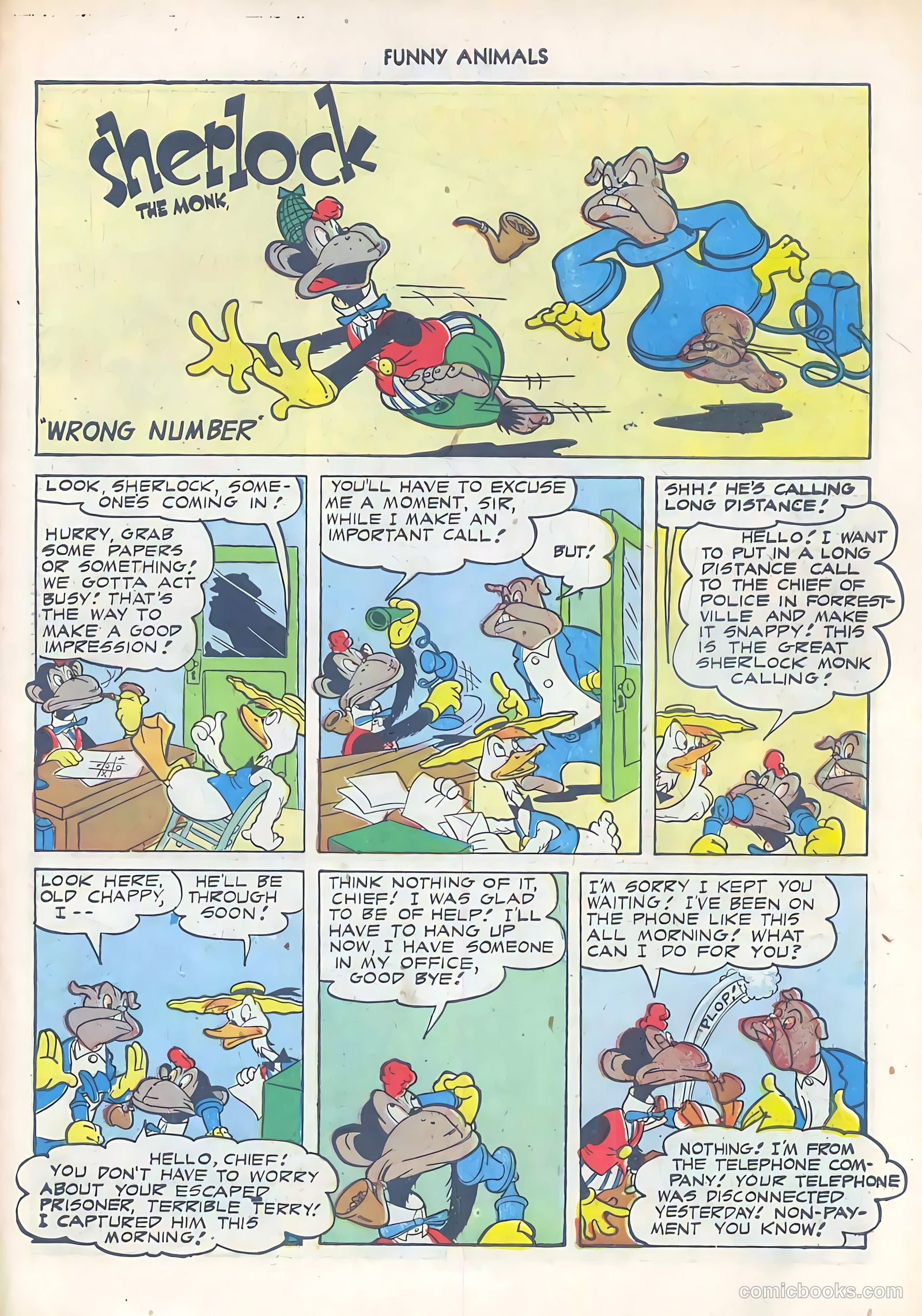Fawcett's Funny Animals #38 (1946) — page 39 of 52
