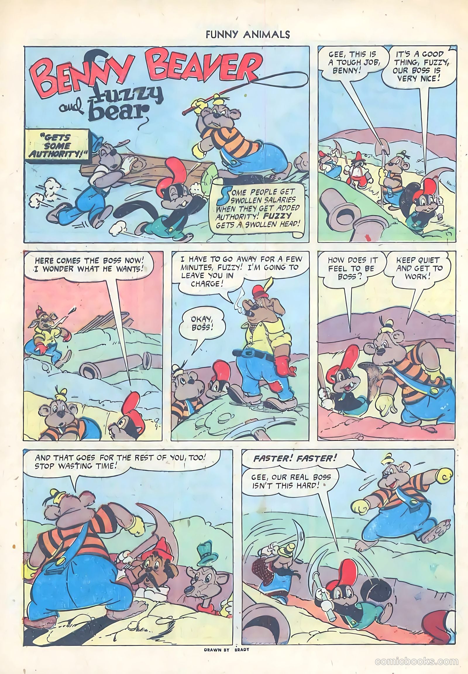 Fawcett's Funny Animals #38 (1946) — page 40 of 52