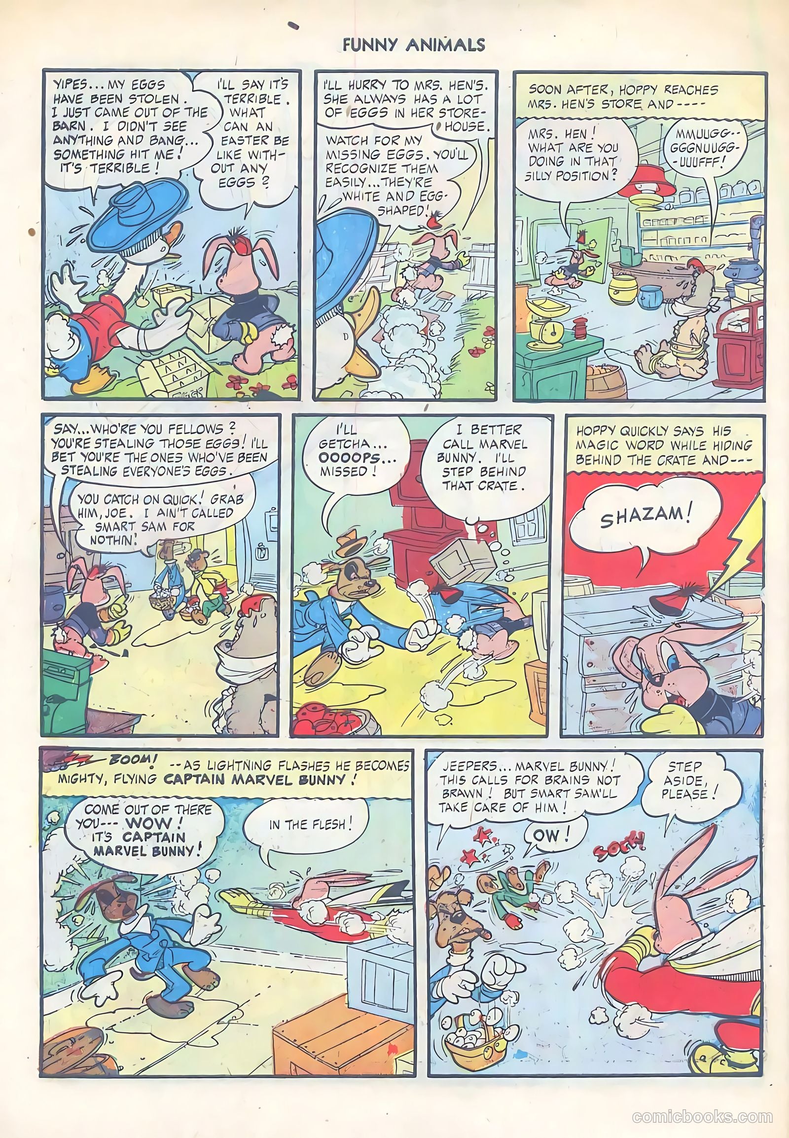 Fawcett's Funny Animals #38 (1946) — page 44 of 52