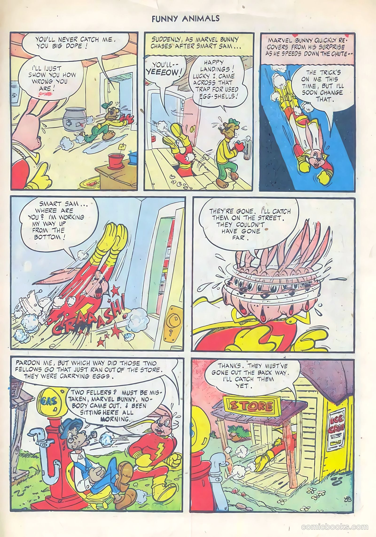 Fawcett's Funny Animals #38 (1946) — page 45 of 52