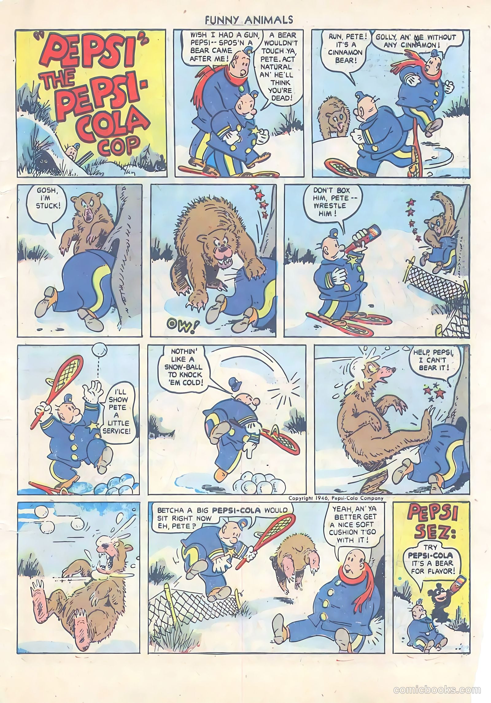 Fawcett's Funny Animals #38 (1946) — page 49 of 52