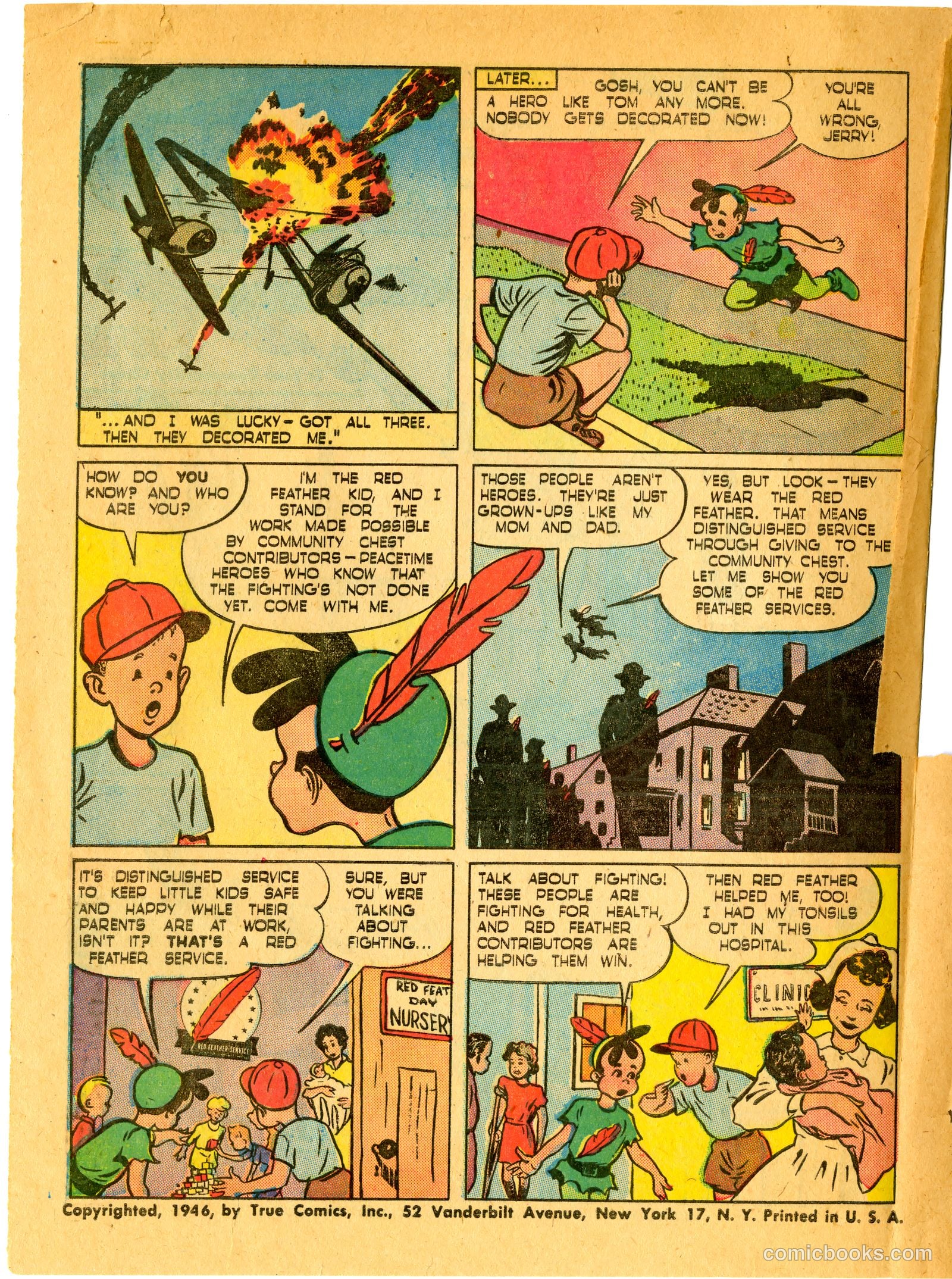 Red Feather #1 (1946) — page 2 of 4