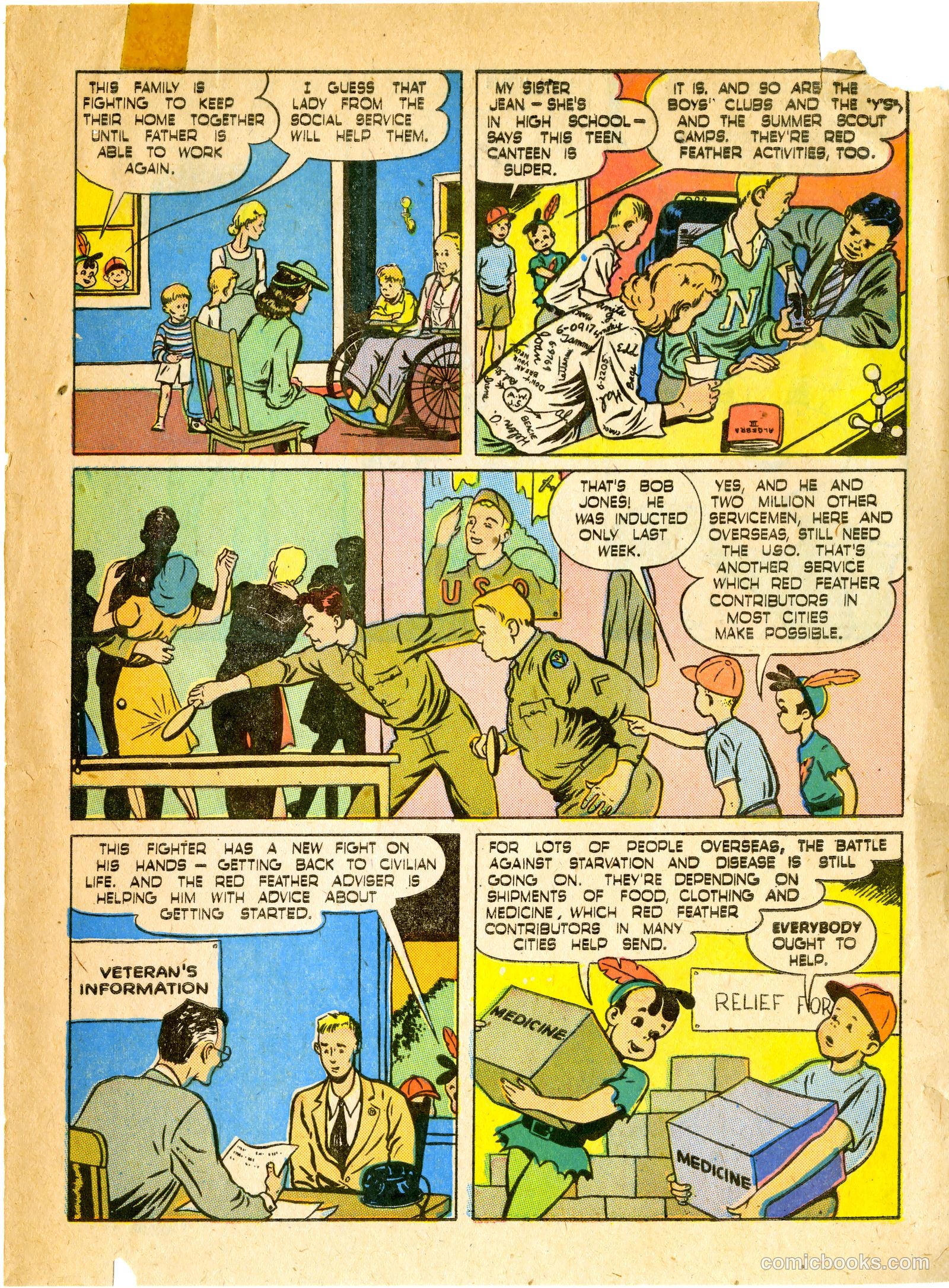 Red Feather #1 (1946) — page 3 of 4