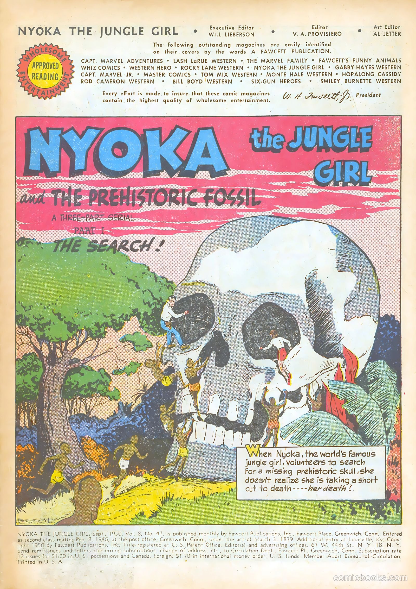 Nyoka the Jungle Girl #47 (1950) — page 3 of 62