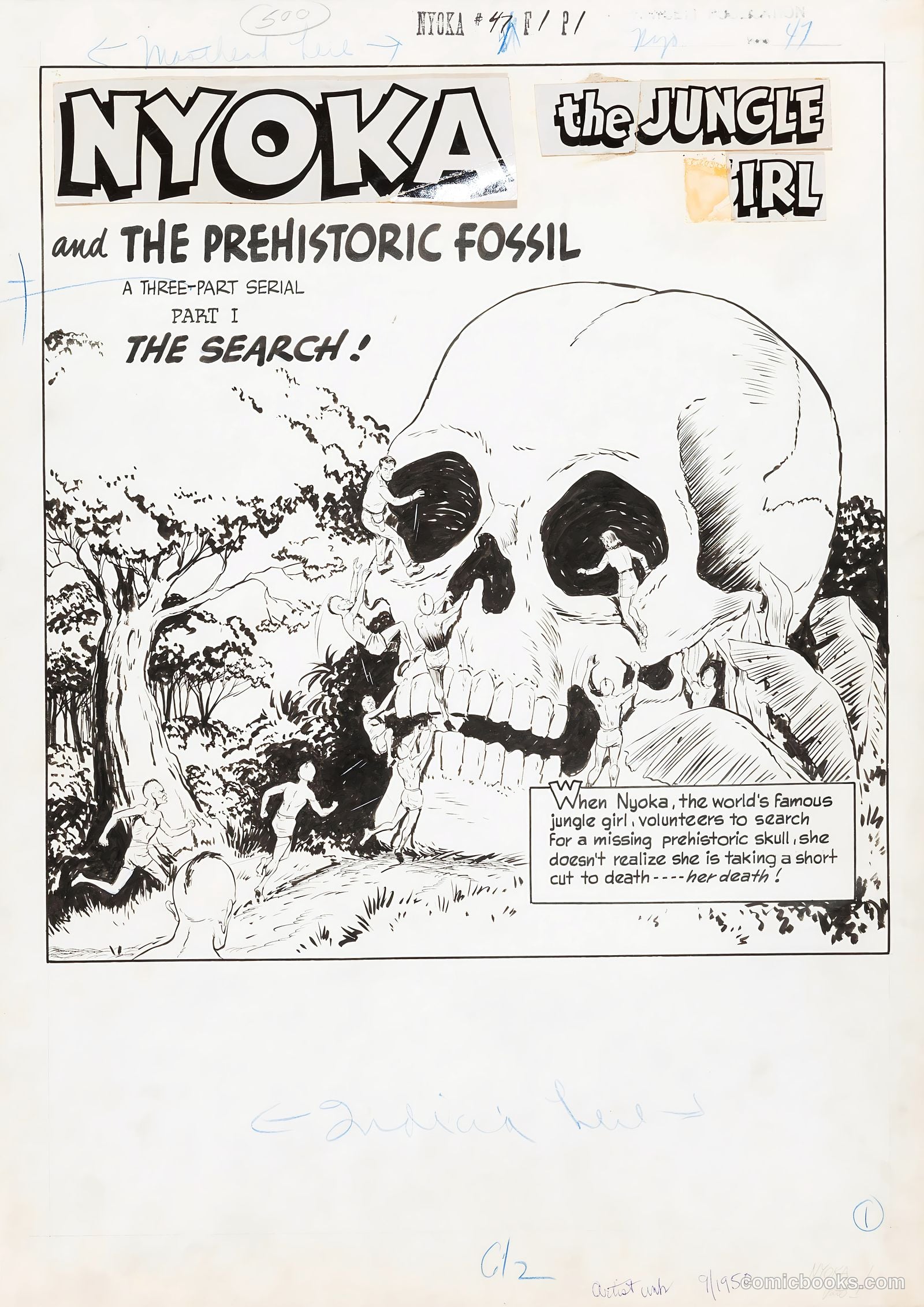 Nyoka the Jungle Girl #47 (1950) — page 4 of 62