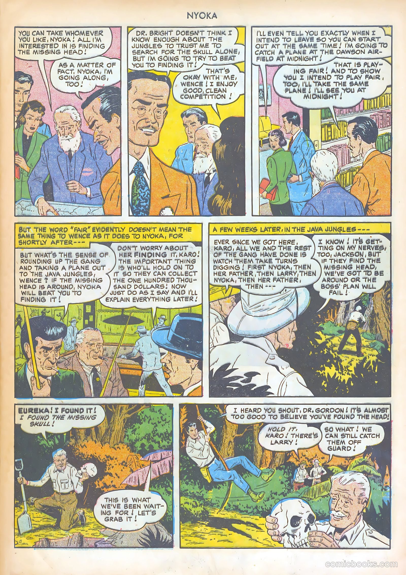 Nyoka the Jungle Girl #47 (1950) — page 7 of 62