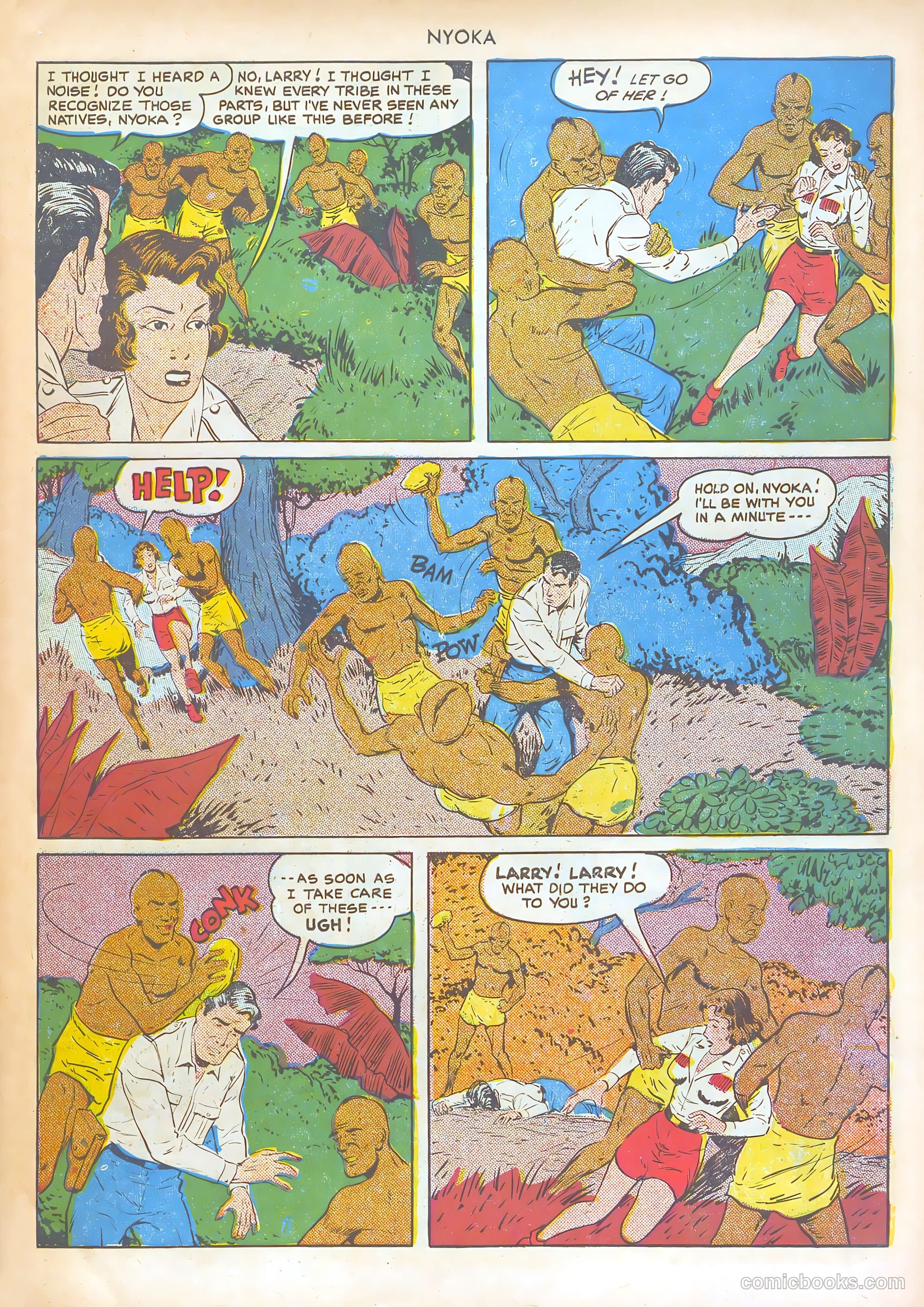 Nyoka the Jungle Girl #47 (1950) — page 11 of 62