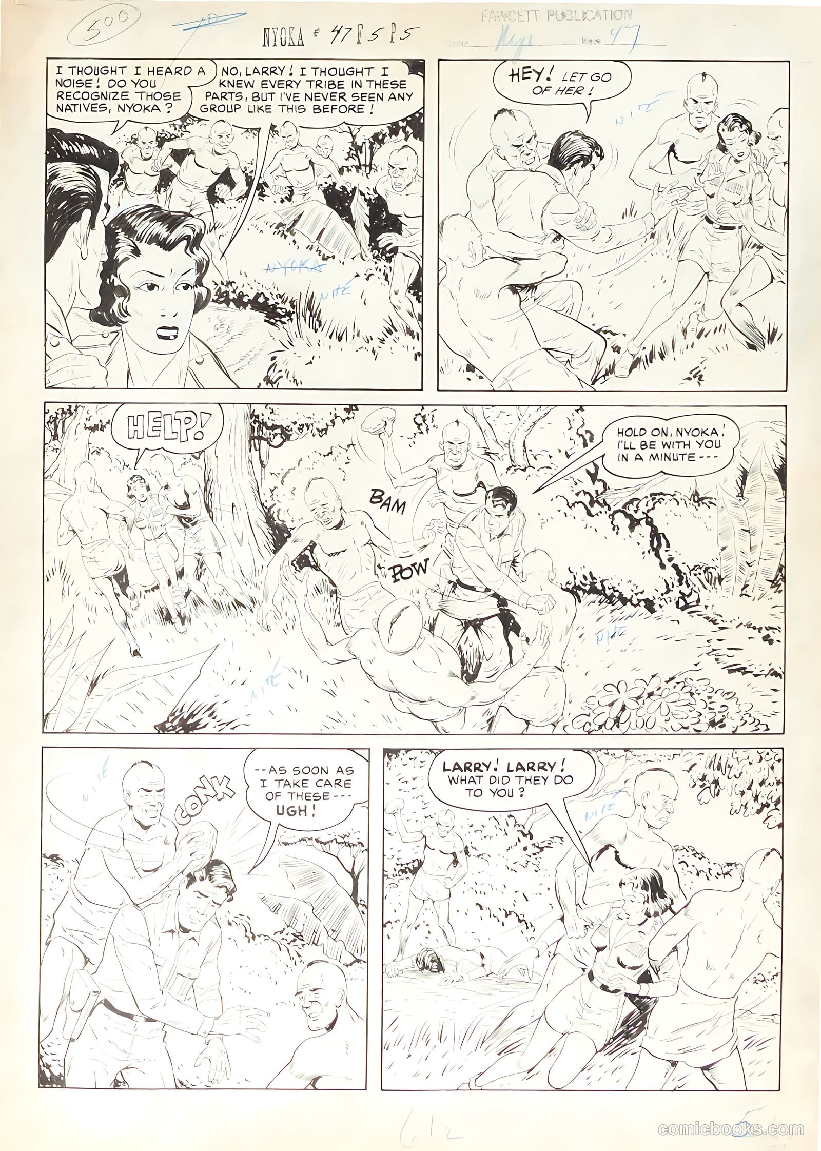 Nyoka the Jungle Girl #47 (1950) — page 12 of 62