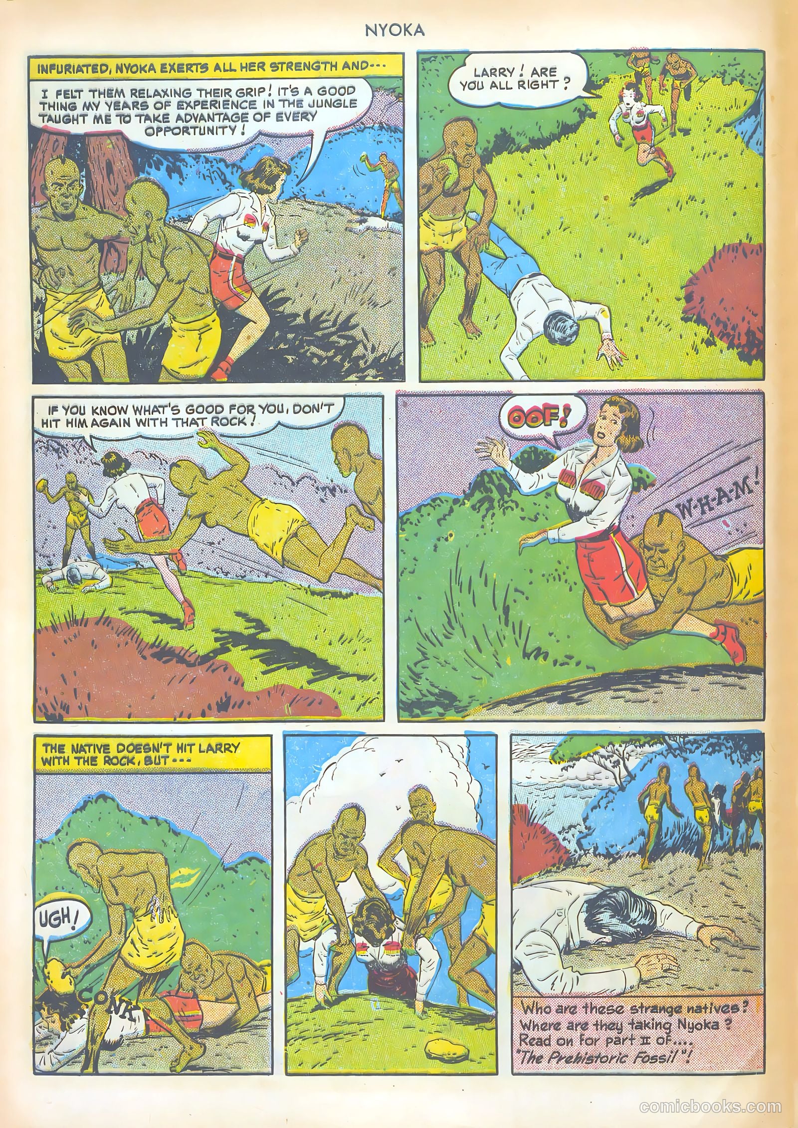 Nyoka the Jungle Girl #47 (1950) — page 13 of 62