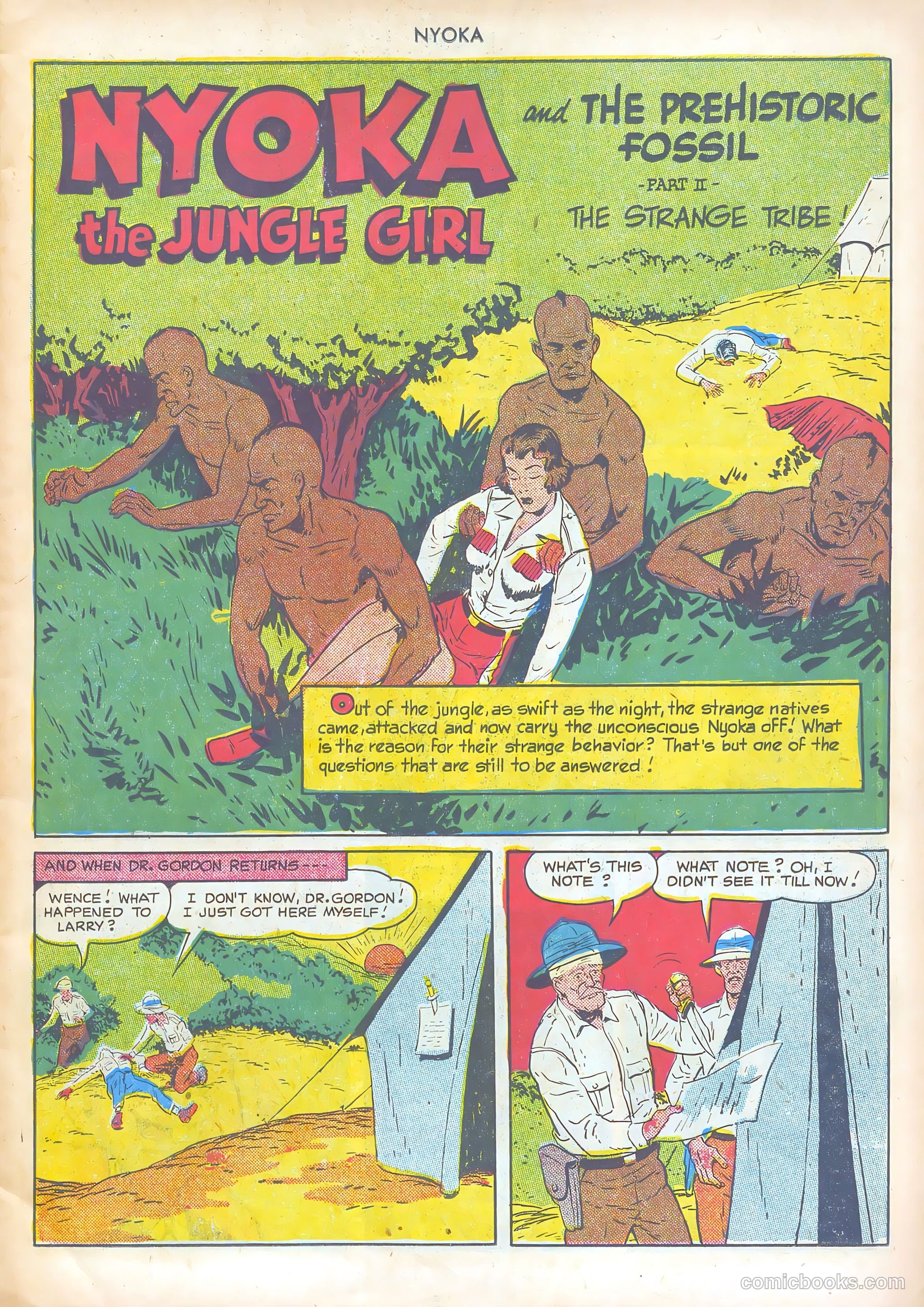 Nyoka the Jungle Girl #47 (1950) — page 16 of 62
