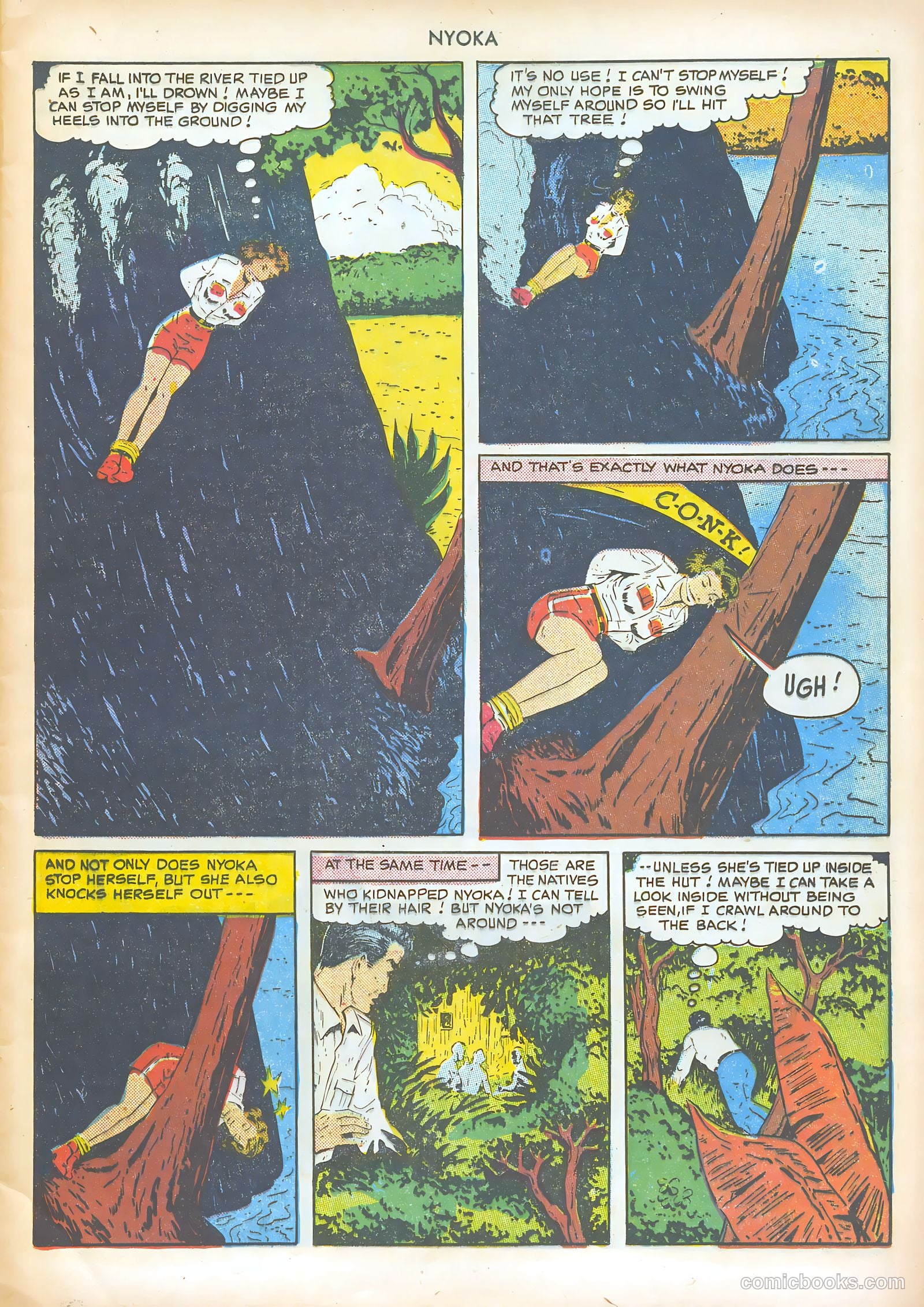 Nyoka the Jungle Girl #47 (1950) — page 18 of 62