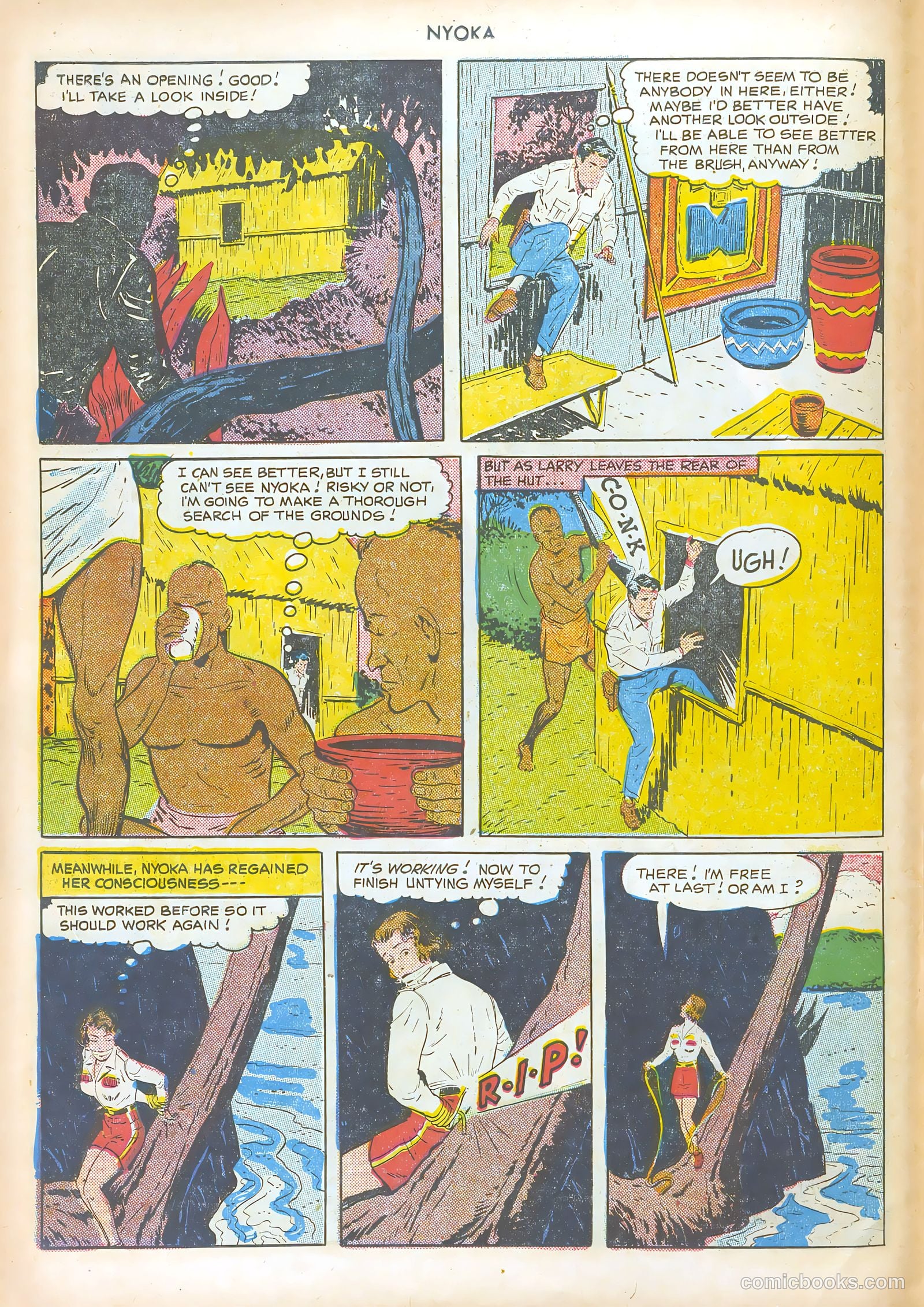 Nyoka the Jungle Girl #47 (1950) — page 19 of 62