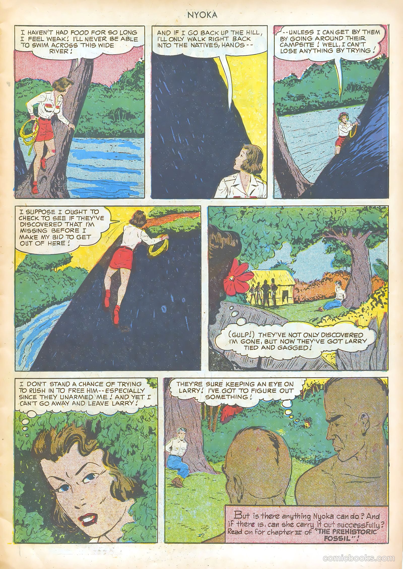 Nyoka the Jungle Girl #47 (1950) — page 20 of 62