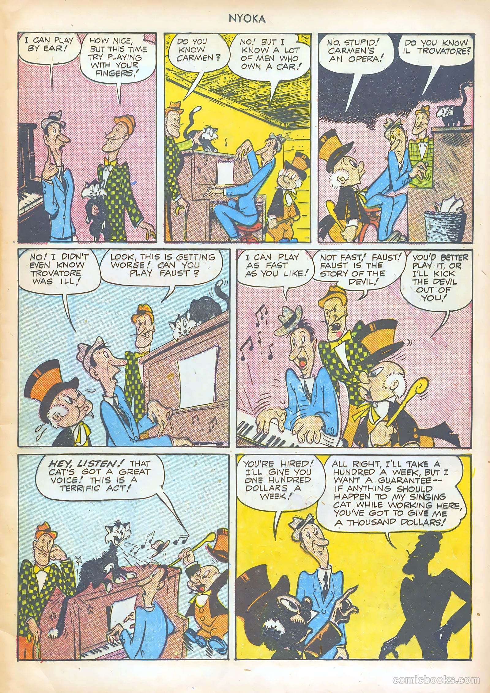 Nyoka the Jungle Girl #47 (1950) — page 22 of 62