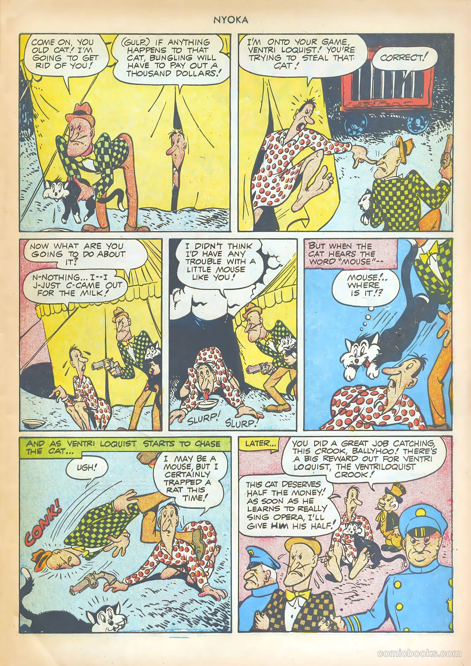 Nyoka the Jungle Girl #47 (1950) — page 24 of 62