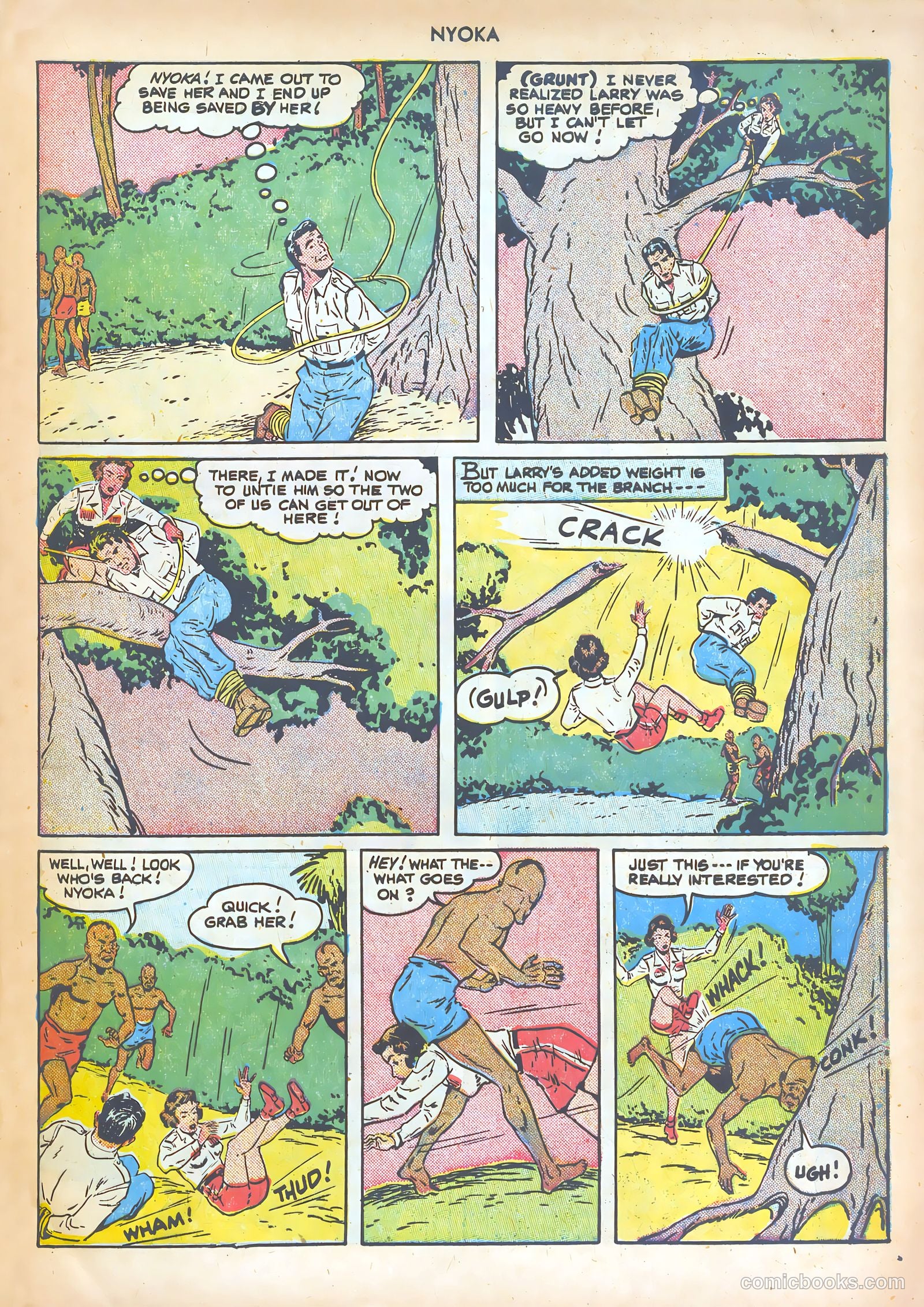 Nyoka the Jungle Girl #47 (1950) — page 26 of 62