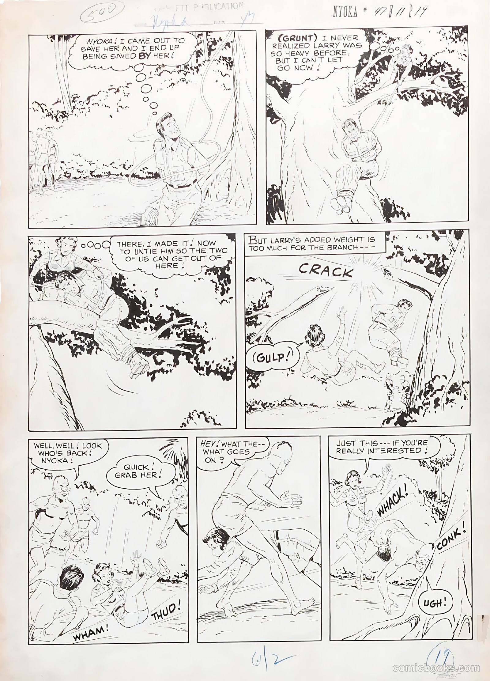 Nyoka the Jungle Girl #47 (1950) — page 27 of 62