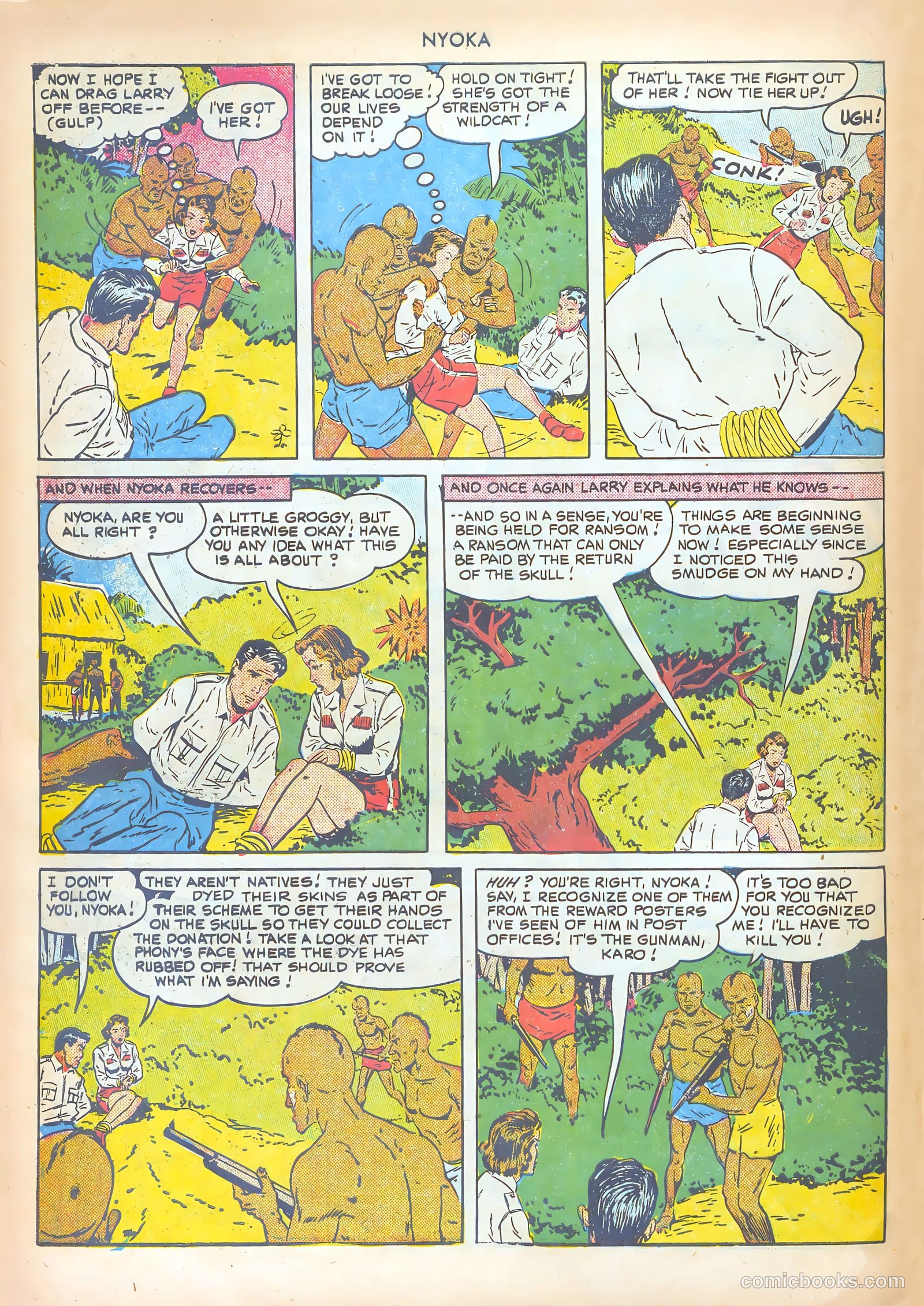 Nyoka the Jungle Girl #47 (1950) — page 28 of 62